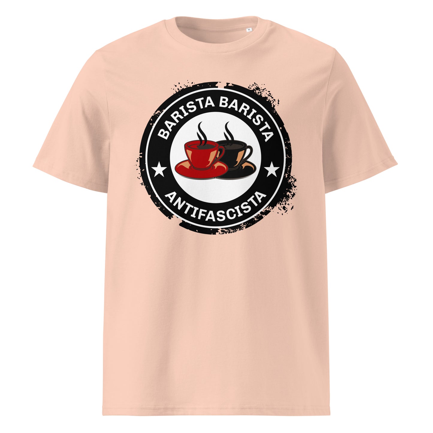 Barista, Barista, Antifascista - Premium T-Shirt von Protest Couture | Fraiche Peche
