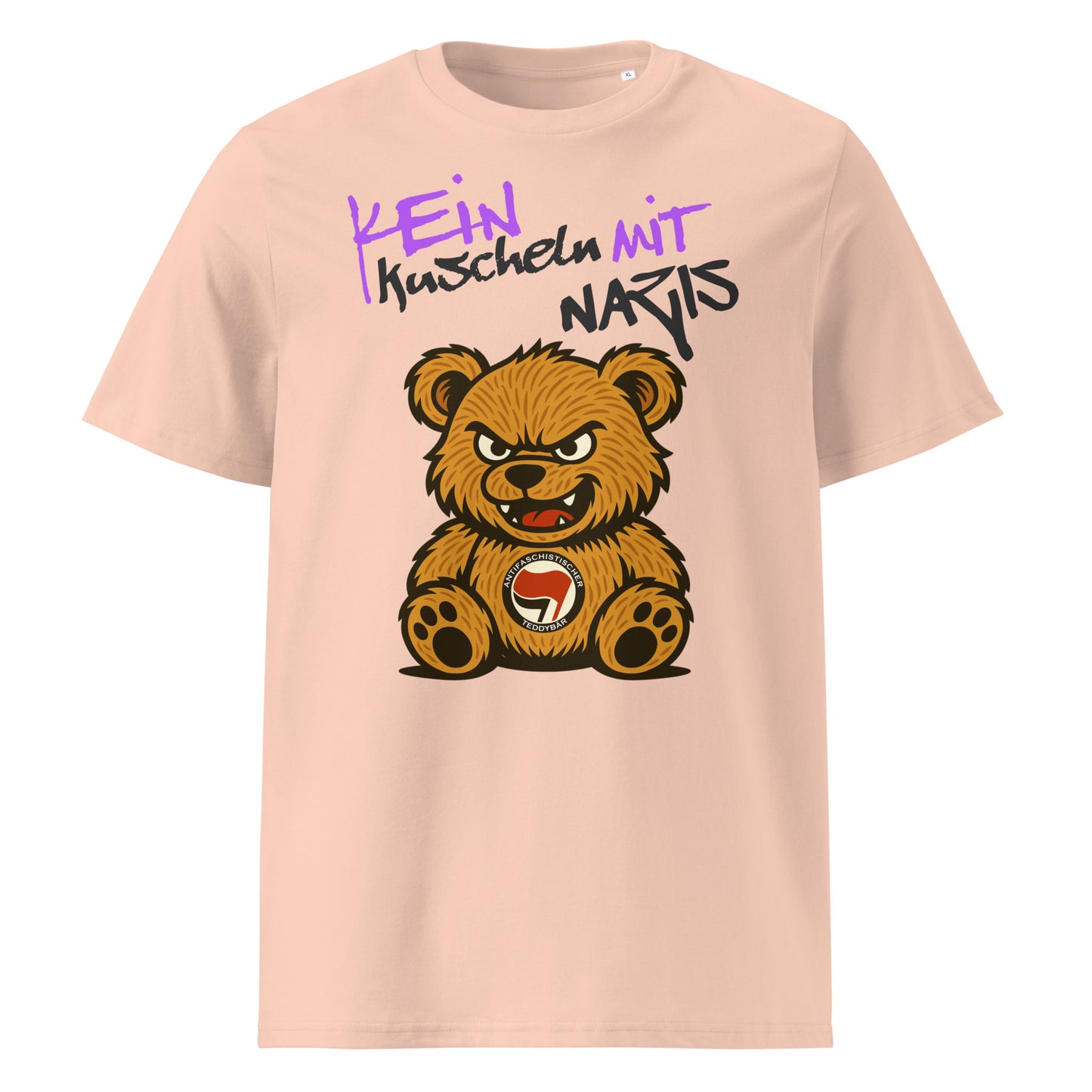 Kein Kuscheln mit Nazis - Premium T-Shirt von Protest Couture | Fraiche Peche