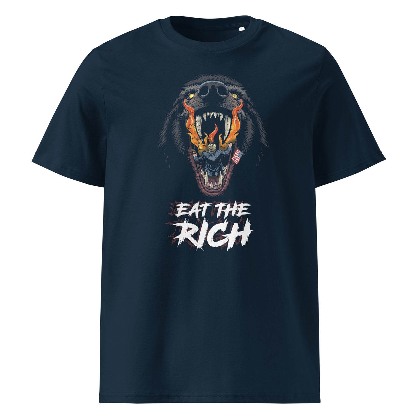 Eat The Rich - Premium T-Shirt von Protest Couture | French Navy