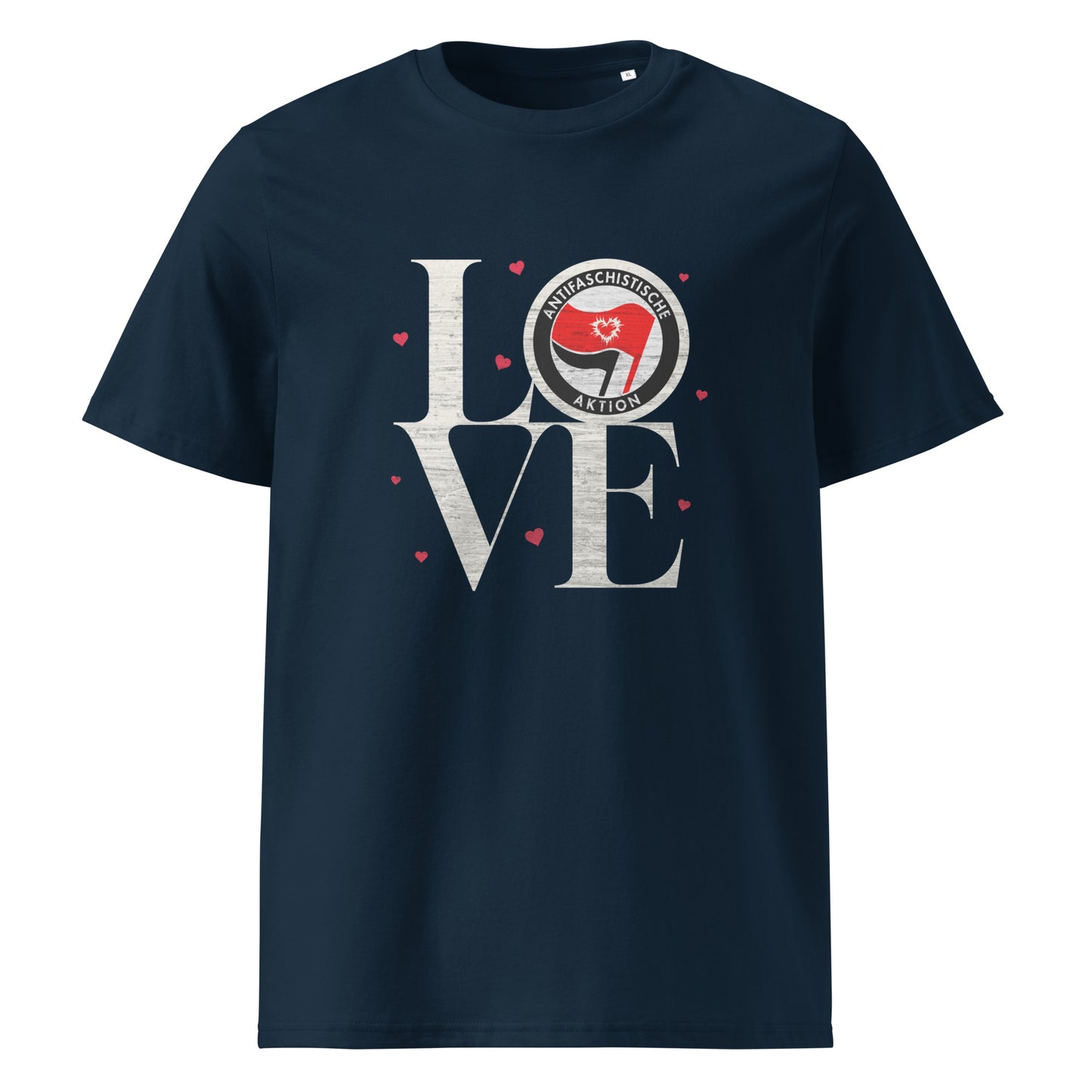 LOVE - Premium T-Shirt von Protest Couture | French Navy