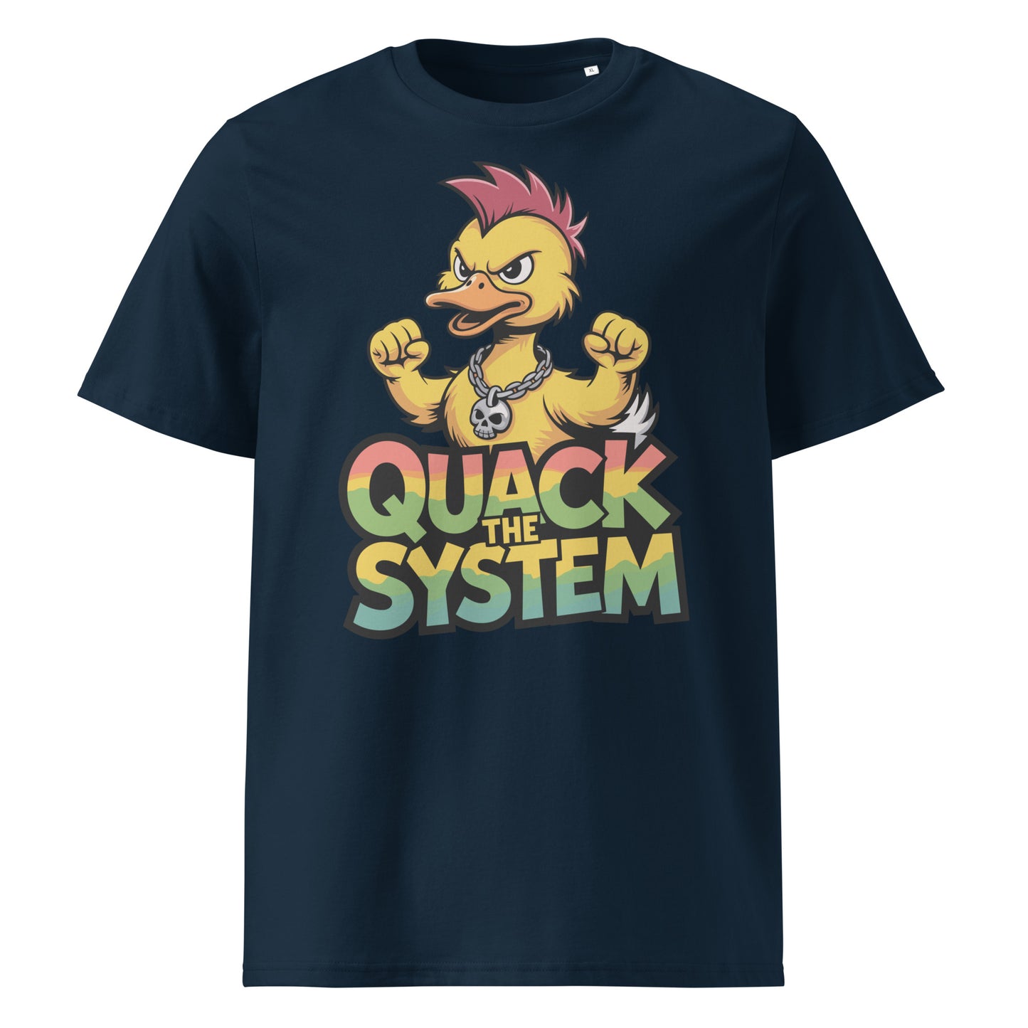Quack the System - Premium T-Shirt von Protest Couture | French Navy