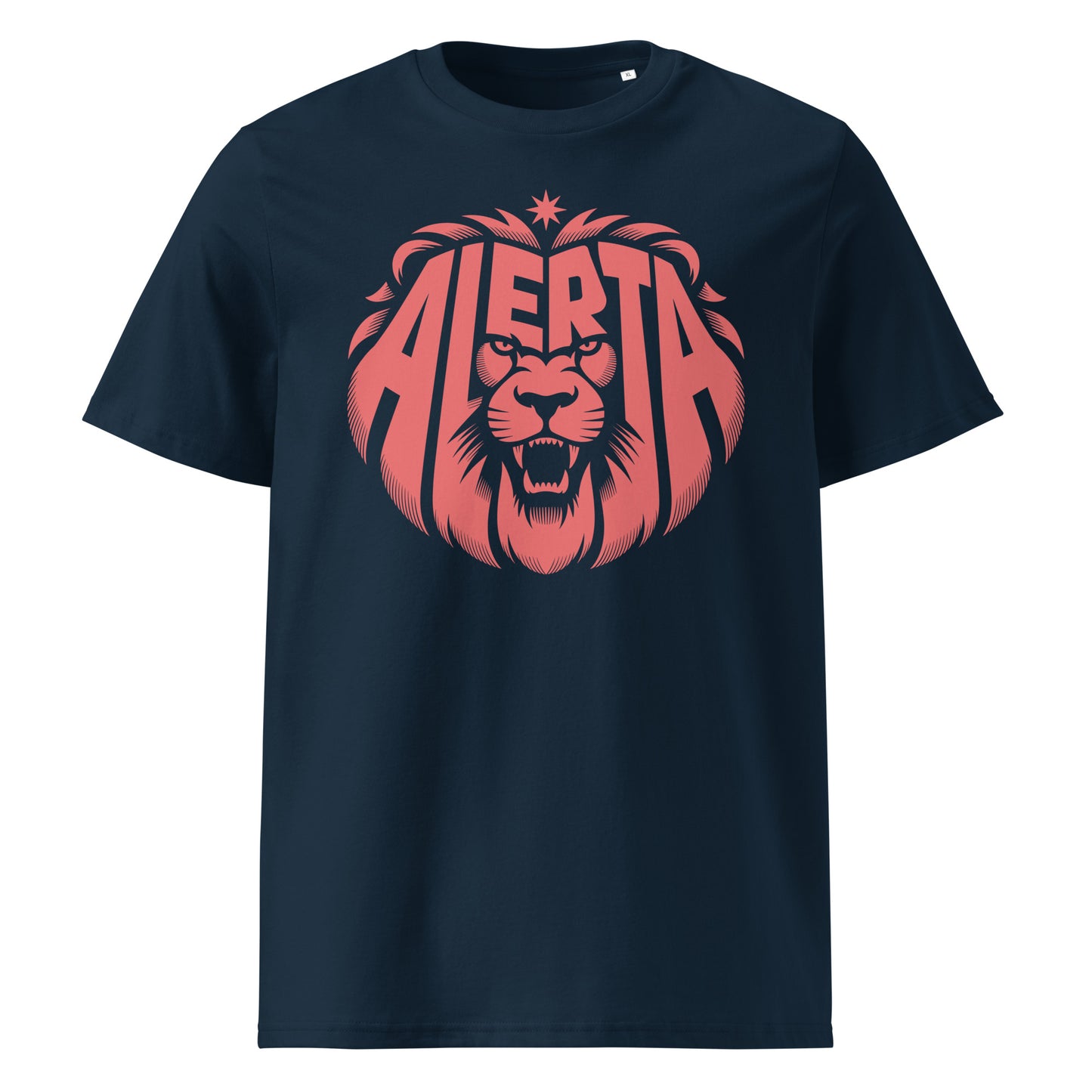 Alerta Lion [Red] - Premium T-Shirt von Protest Couture | French Navy