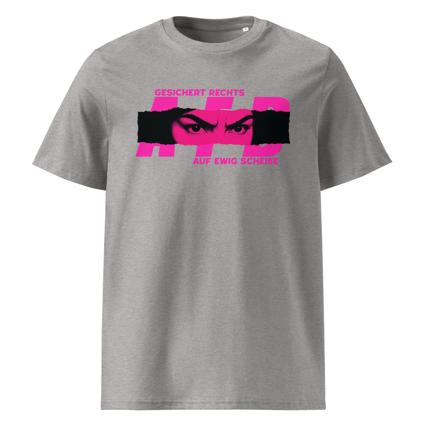 AFD Gesichert rechts - Premium T-Shirt von Protest Couture | Heather Grey