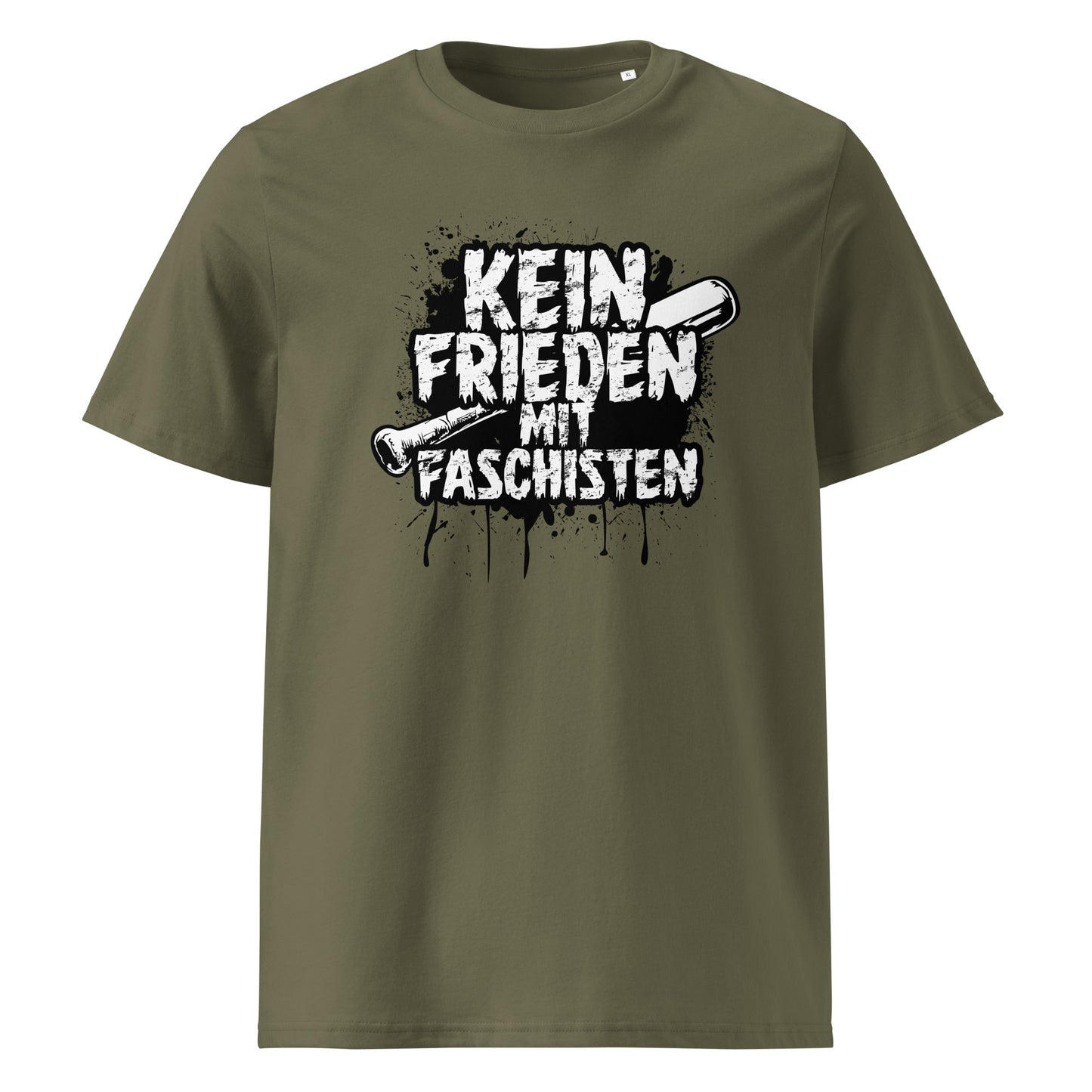 Kein Frieden mit Faschisten - Premium T-Shirt von Protest Couture | Khaki