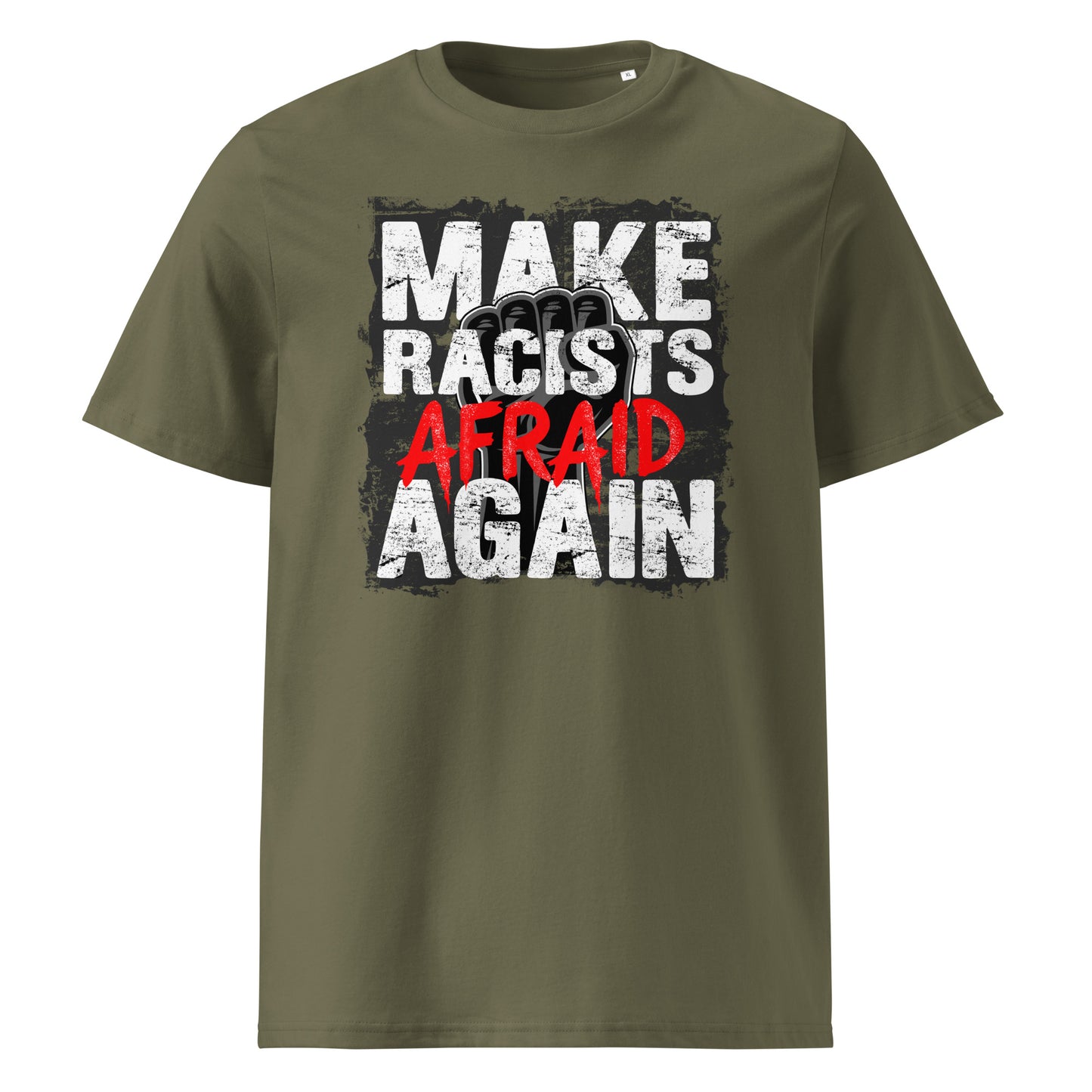 Make Racists Afraid Again - Premium T-Shirt von Protest Couture | Khaki