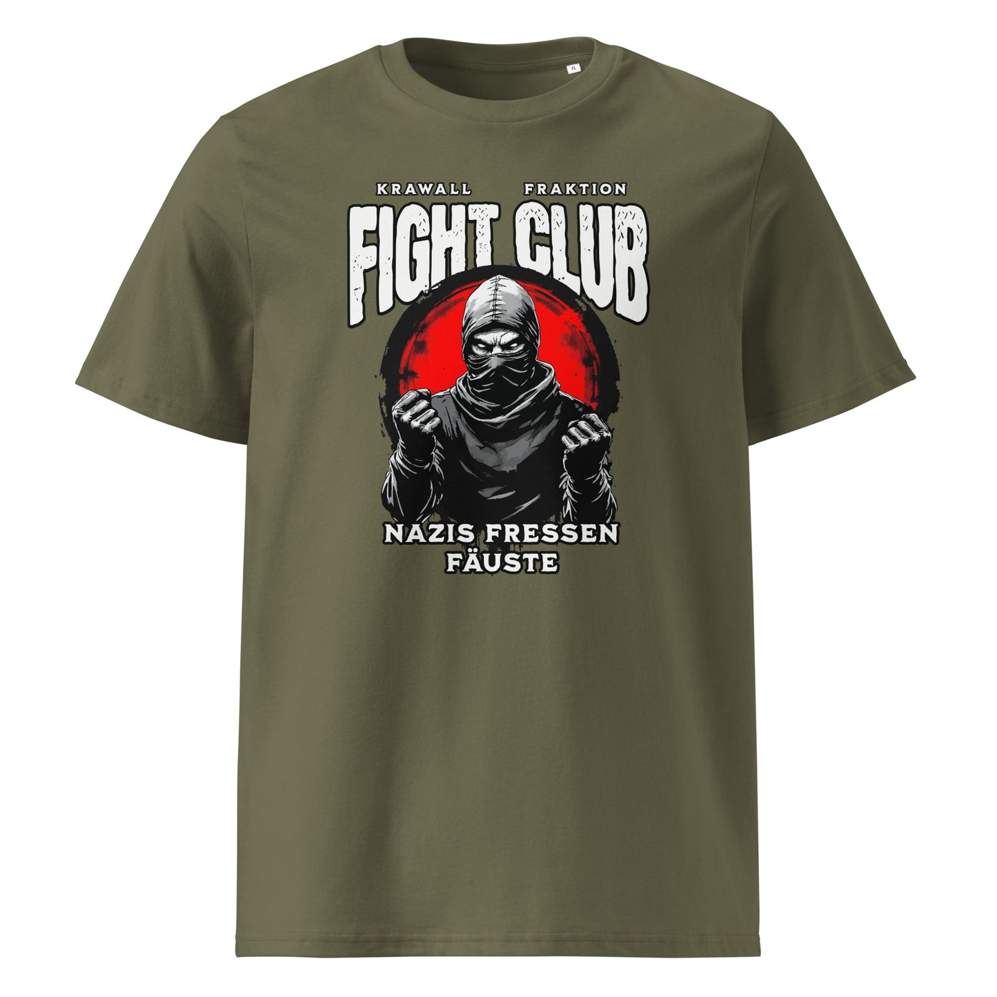 Nazis fressen Fäuste - Premium T-Shirt von Protest Couture | Khaki