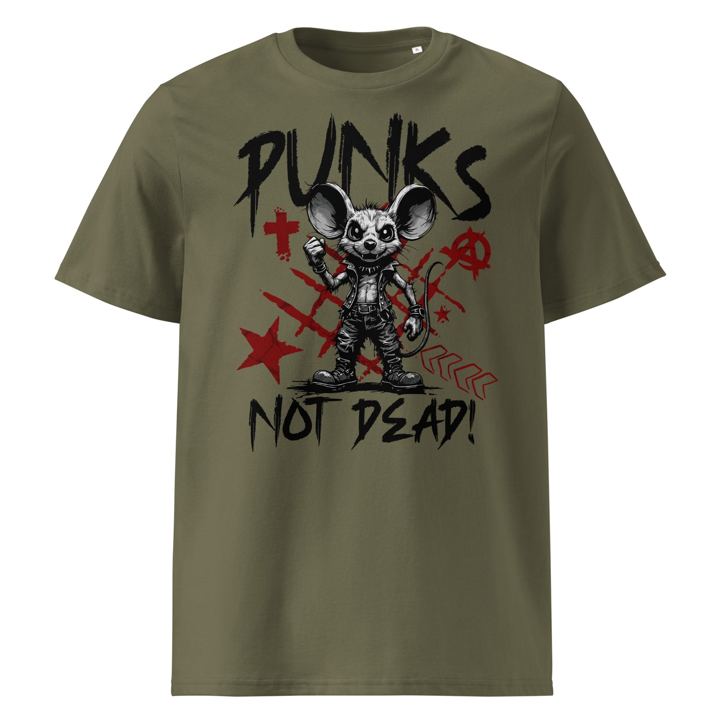 Punks Not Dead - Premium T-Shirt von Protest Couture | Khaki