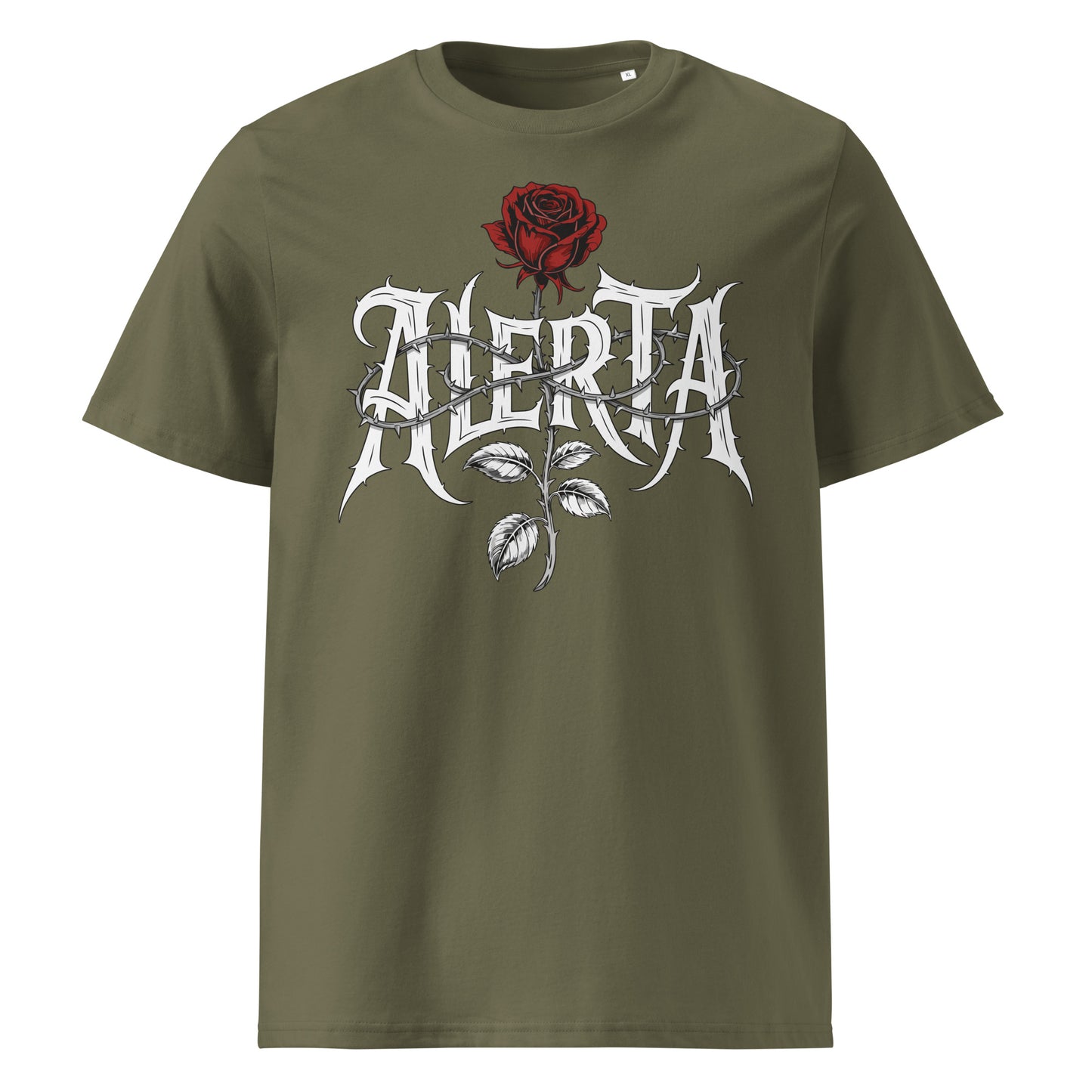 Alerta Rose - Premium T-Shirt von Protest Couture | Khaki