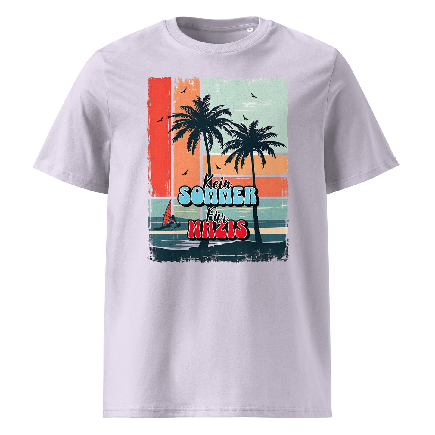 Kein Sommer für Nazis - Premium T-Shirt von Protest Couture | Lavender