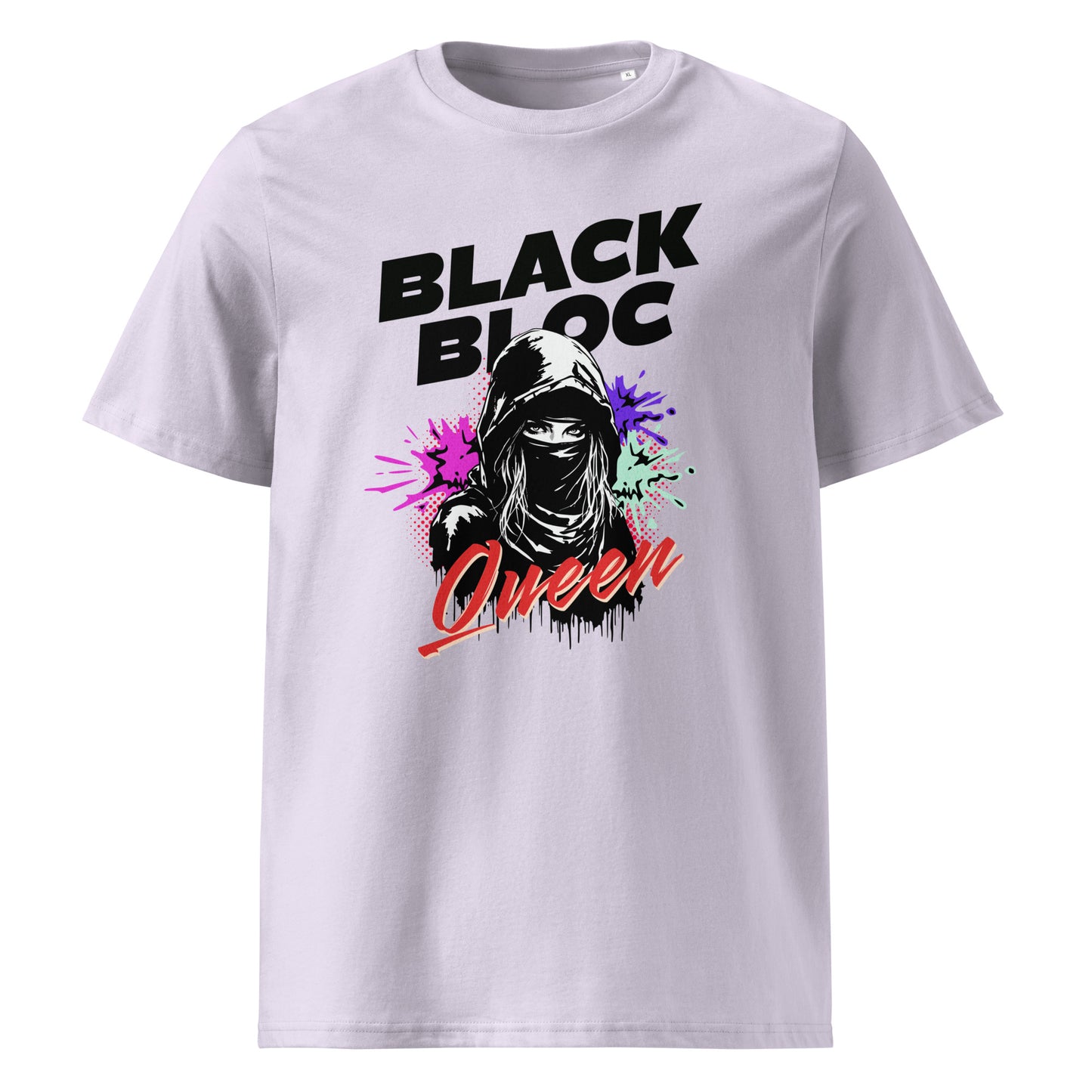 Black Bloc Queen - Premium T-Shirt von Protest Couture | Lavender