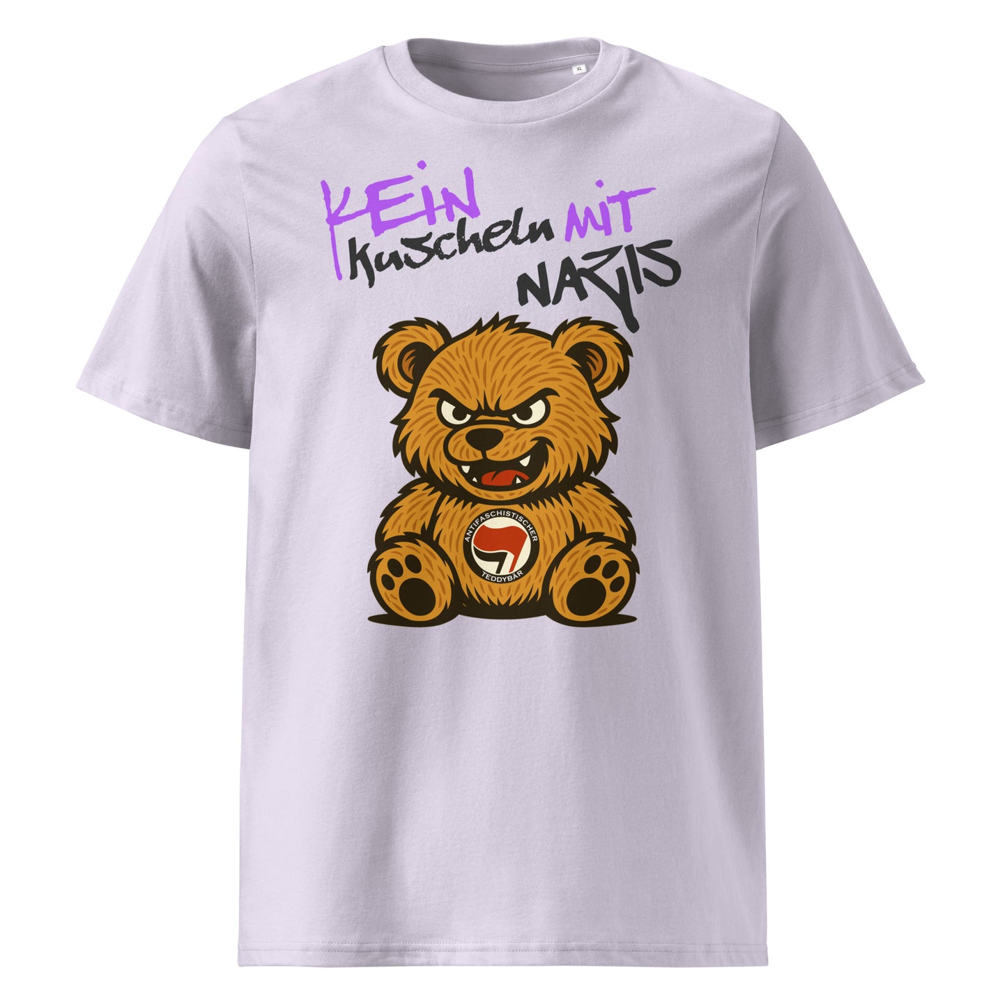 Kein Kuscheln mit Nazis - Premium T-Shirt von Protest Couture | Lavender