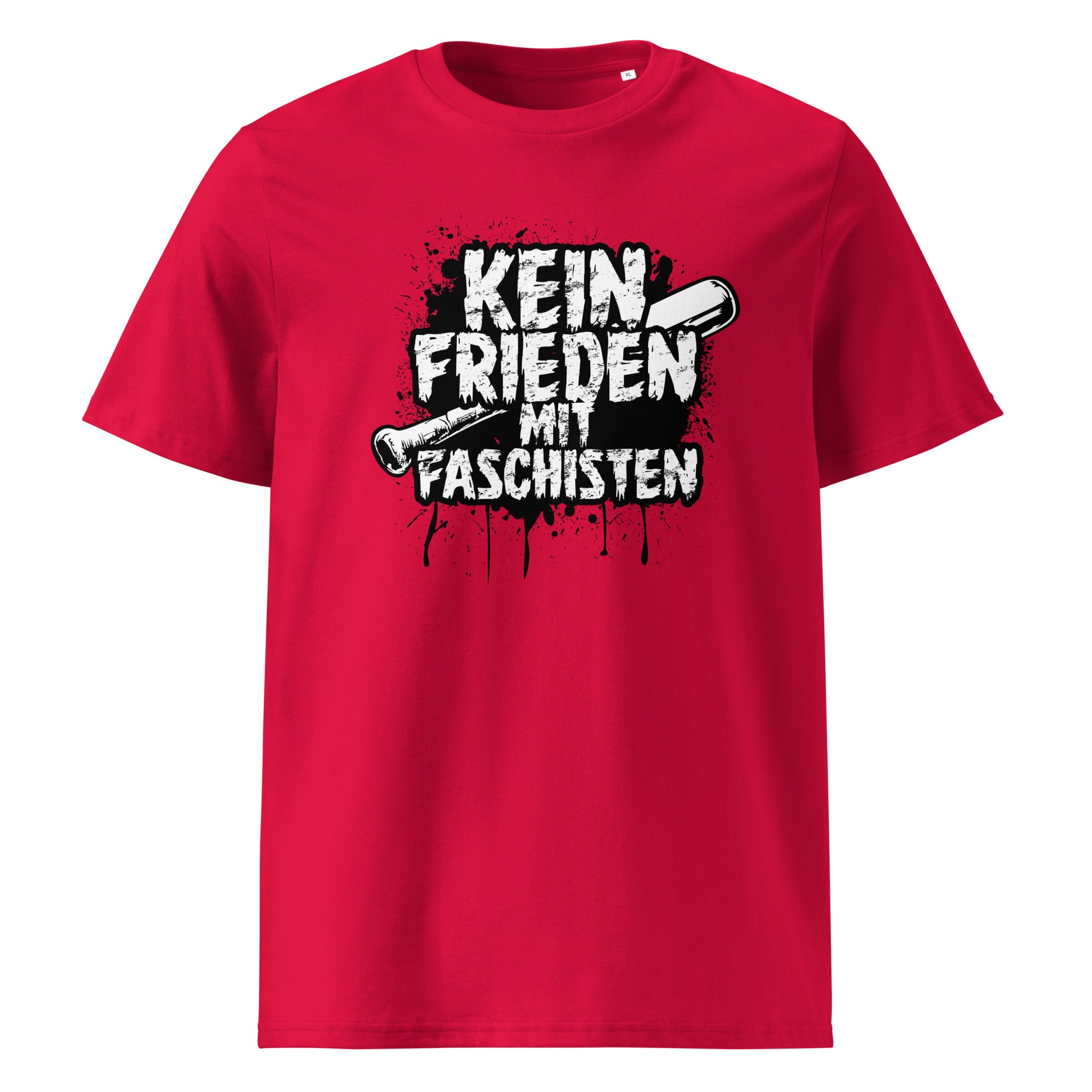 Kein Frieden mit Faschisten - Premium T-Shirt von Protest Couture | Red