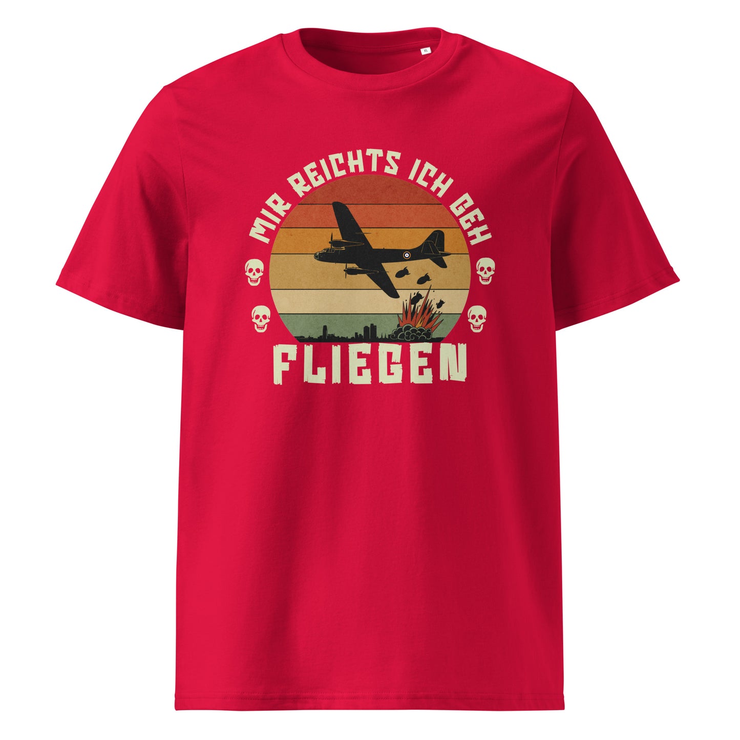 Mir Reichts Ich Geh Fliegen - Premium T-Shirt von Protest Couture | Red