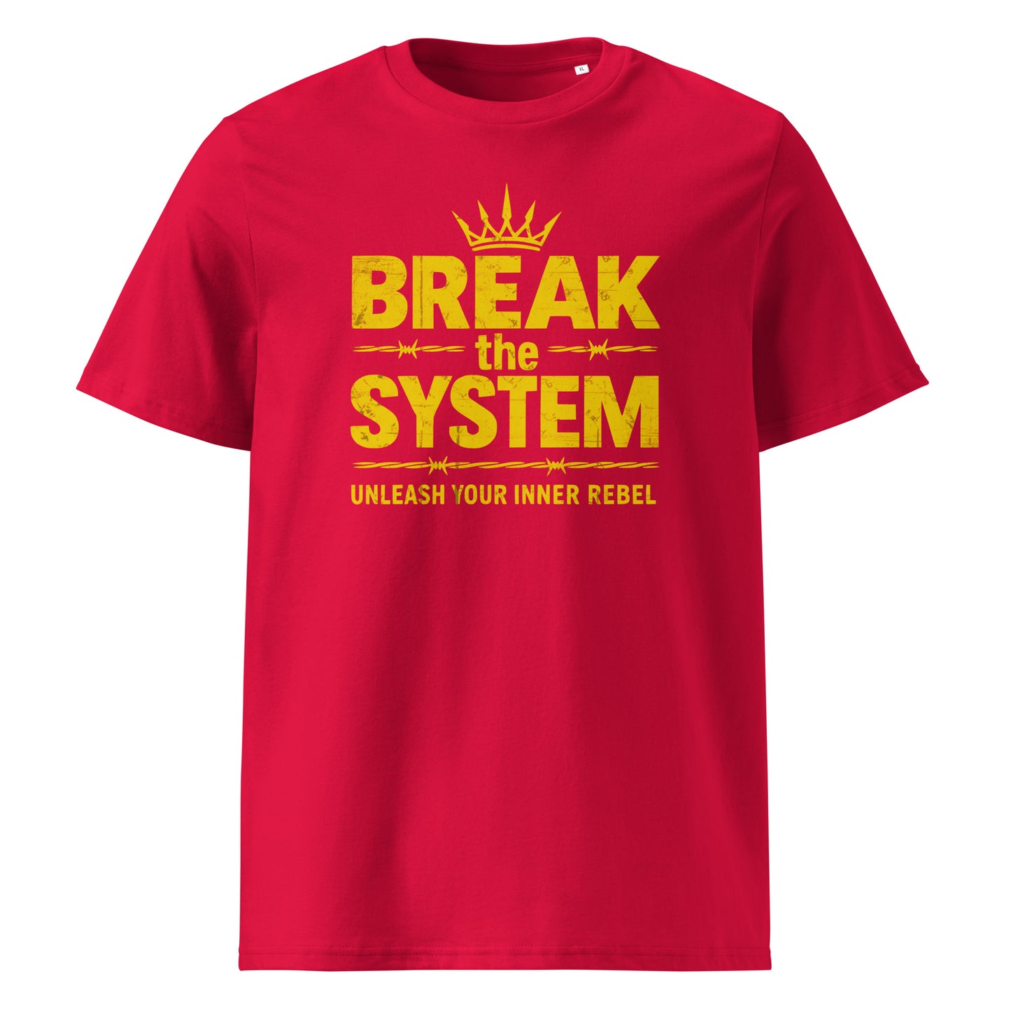 Break the System - Premium T-Shirt von Protest Couture | Red