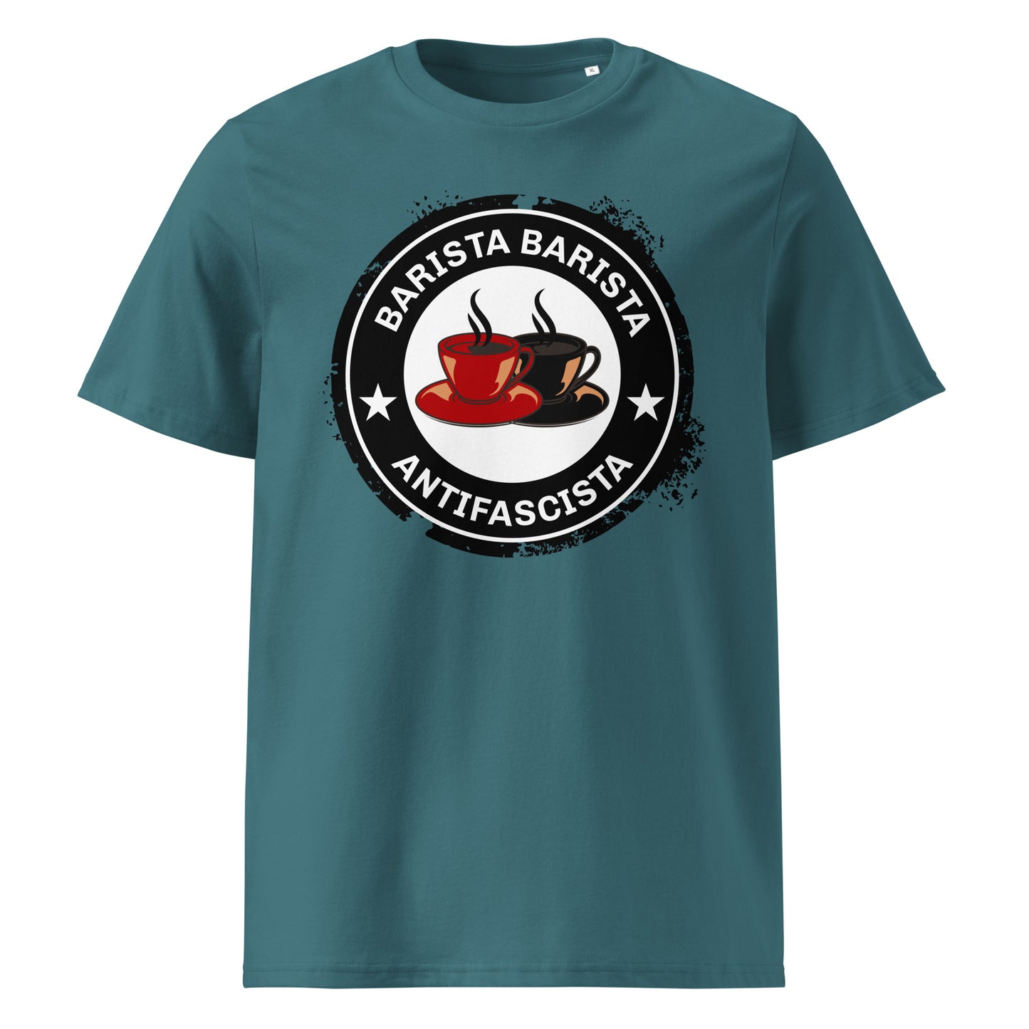 Barista, Barista, Antifascista - Premium T-Shirt von Protest Couture | Stargazer