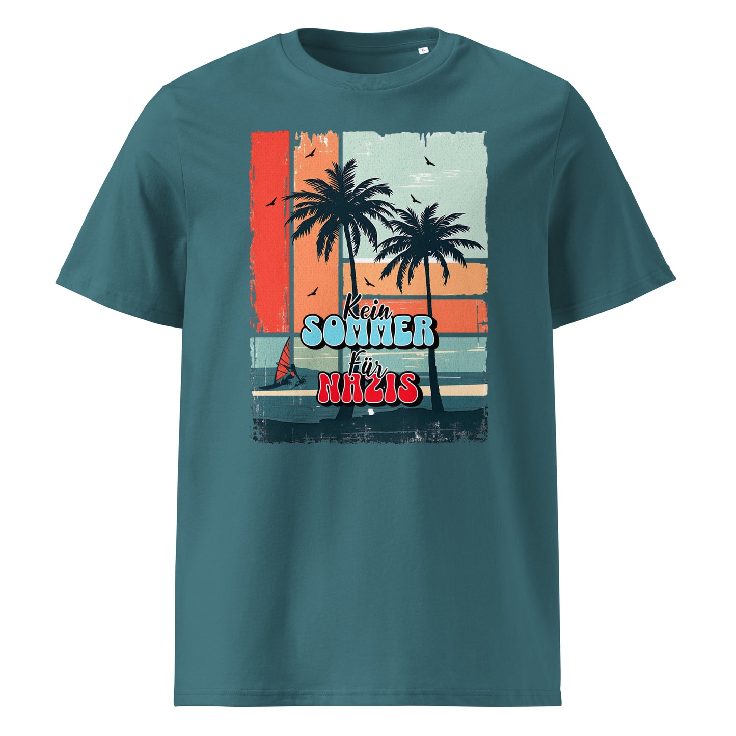 Kein Sommer für Nazis - Premium T-Shirt von Protest Couture | Stargazer