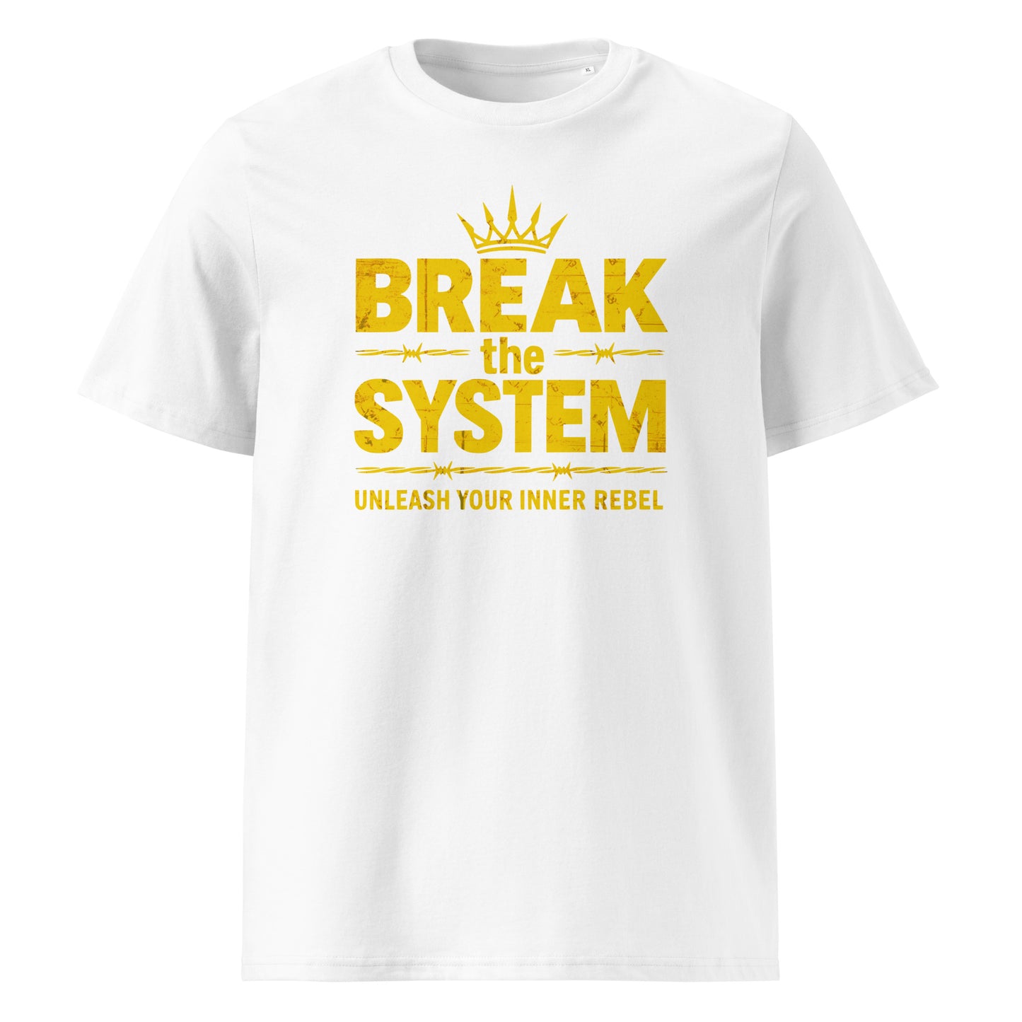 Break the System - Premium T-Shirt von Protest Couture | White
