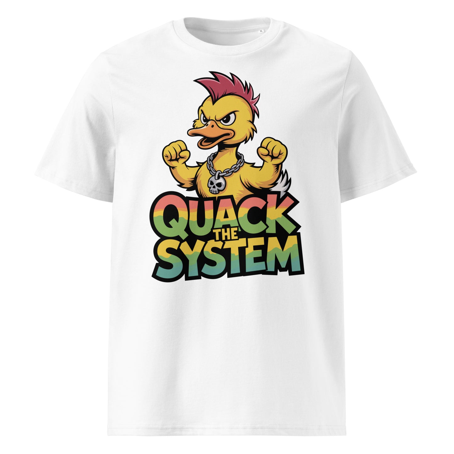 Quack the System - Premium T-Shirt von Protest Couture | White
