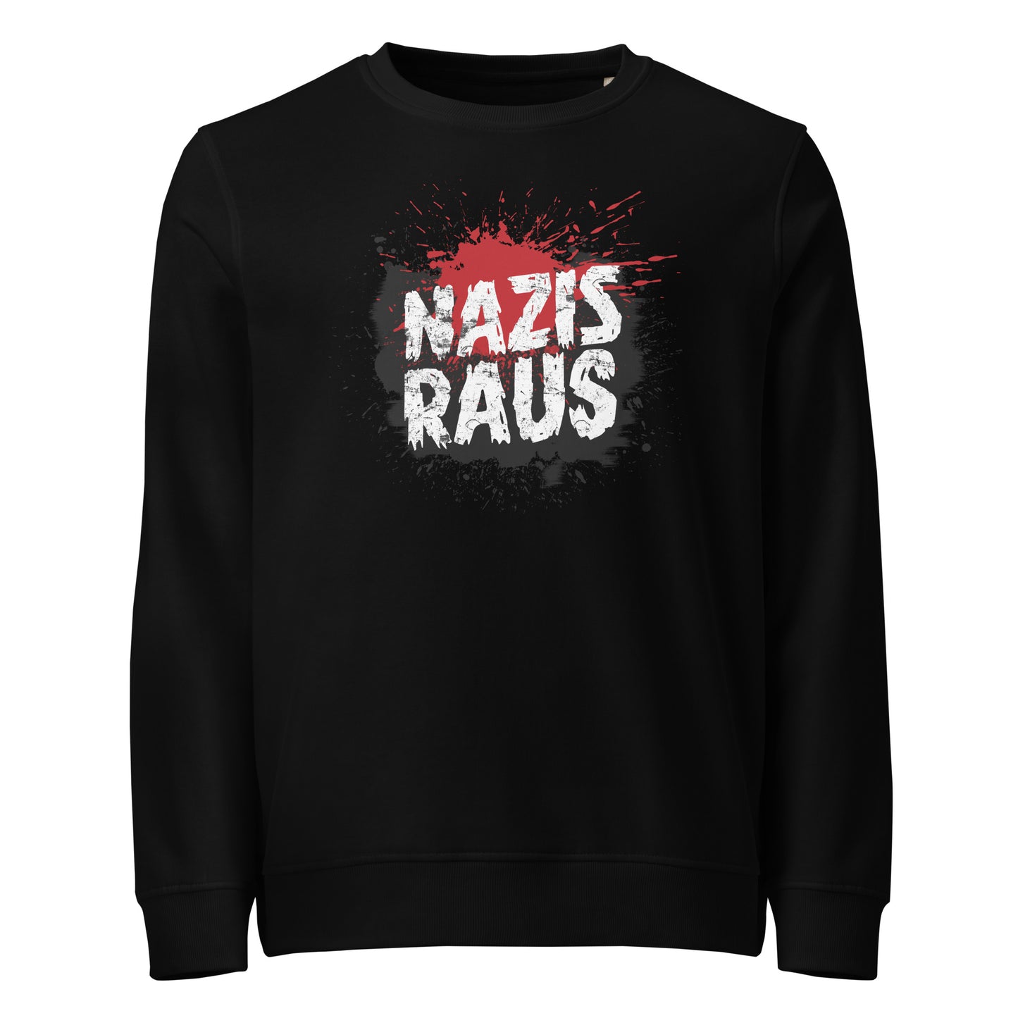 Nazis Raus - Basic Sweater von Protest Couture | Black