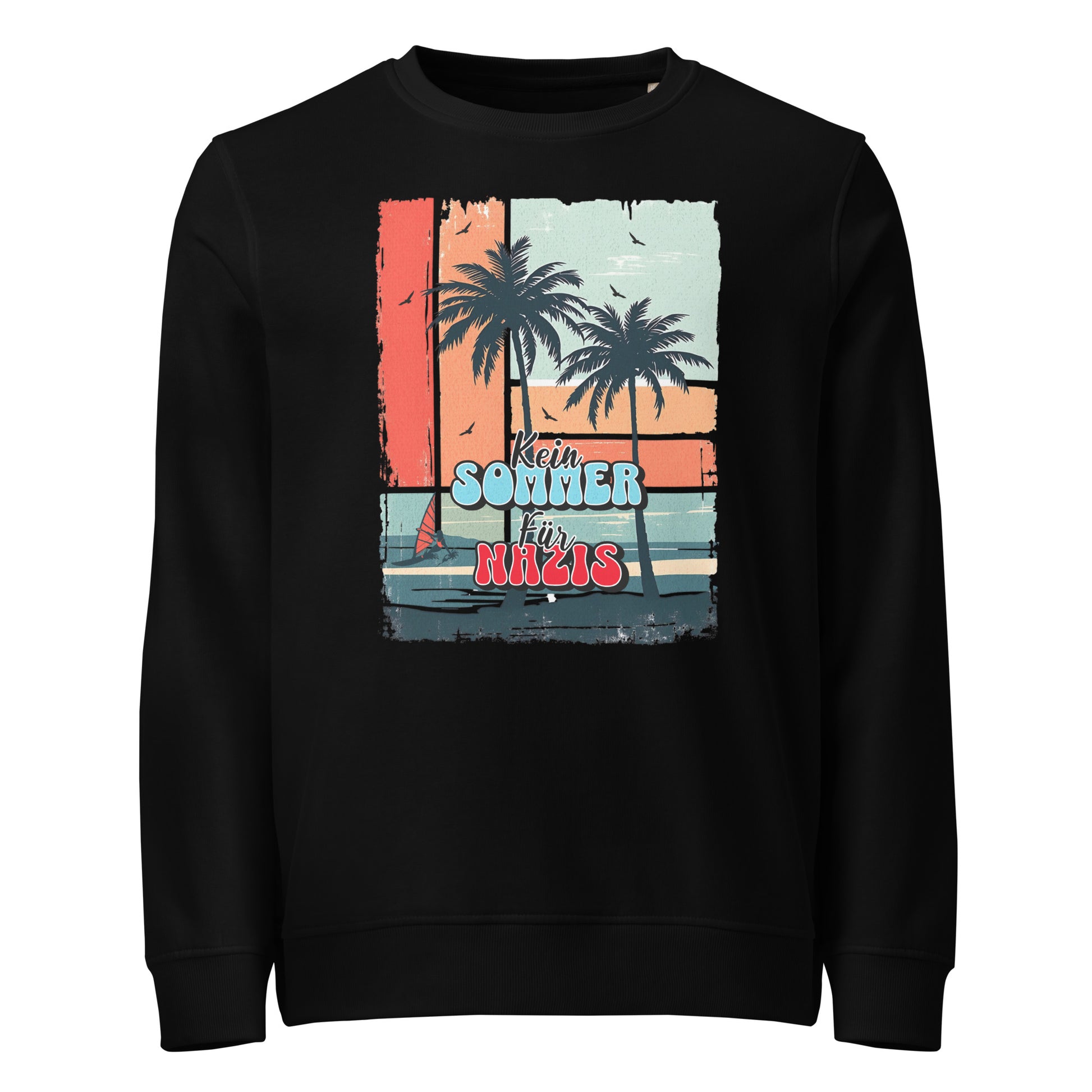 Kein Sommer für Nazis - Basic Sweater von Protest Couture | Black