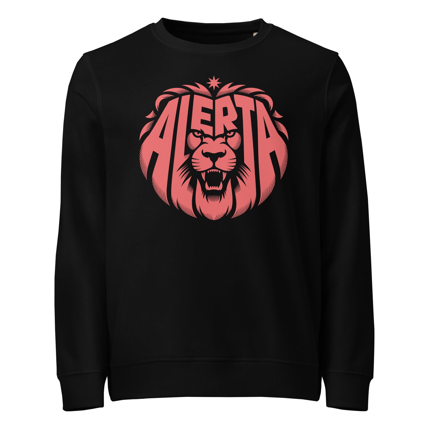 Alerta Lion [Red] - Basic Sweater von Protest Couture | Black
