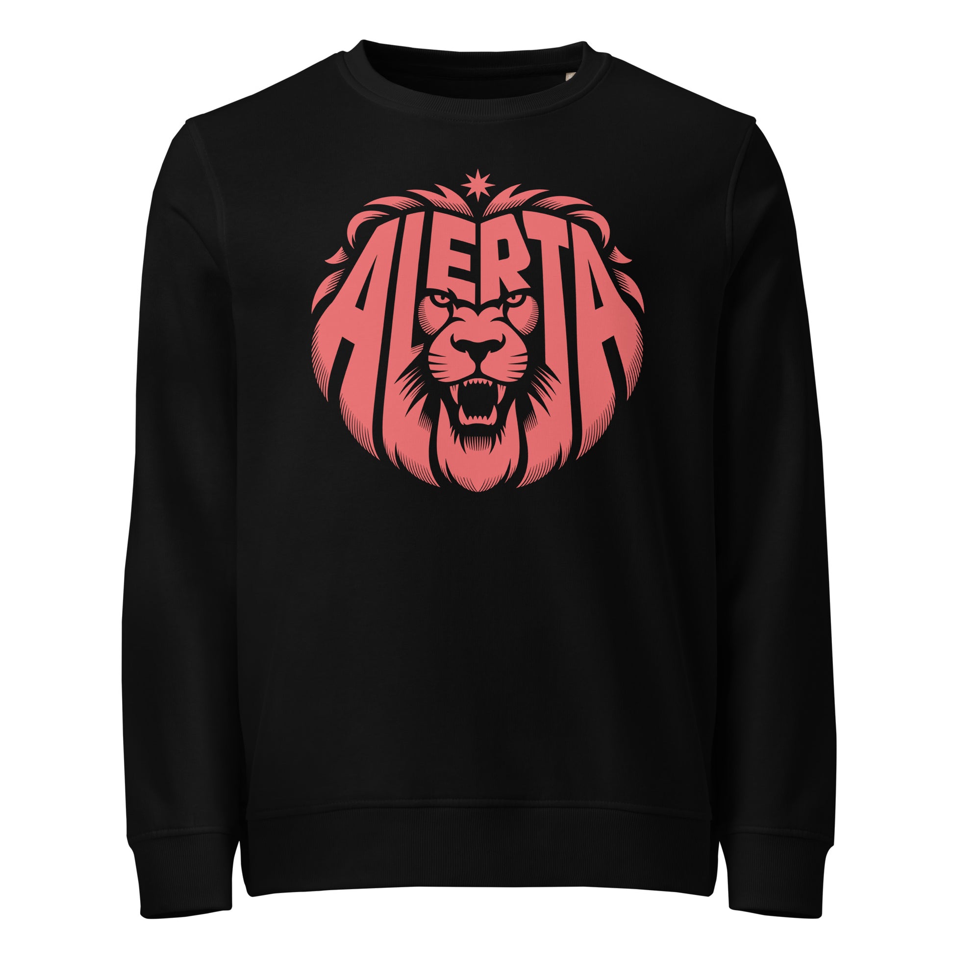Alerta Lion [Red] - Basic Sweater von Protest Couture | Black