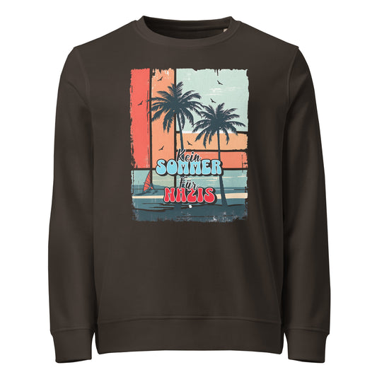 Kein Sommer für Nazis - Basic Sweater von Protest Couture | Deep Charcoal Grey
