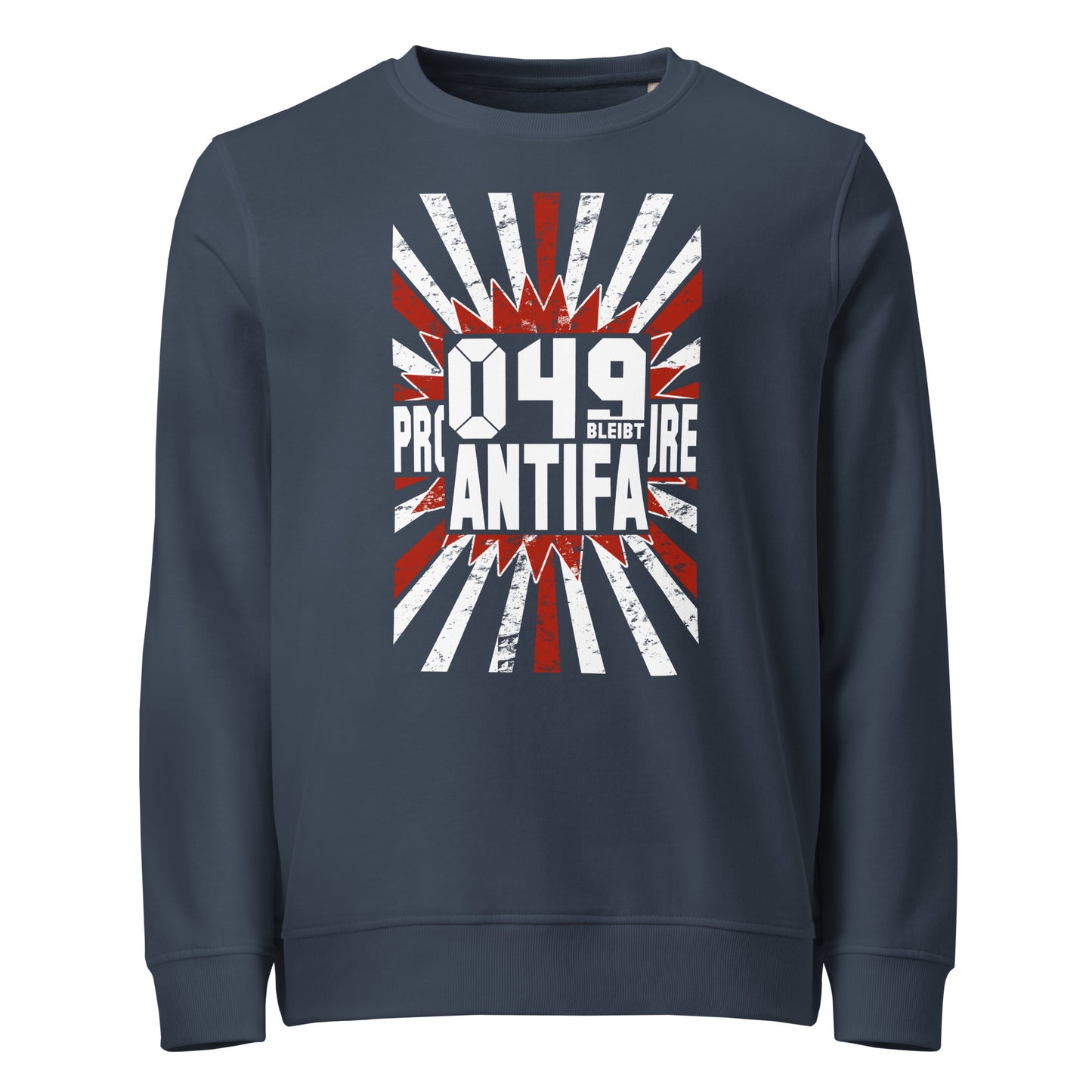 049 bleibt Antifa - Basic Sweater von Protest Couture | French Navy