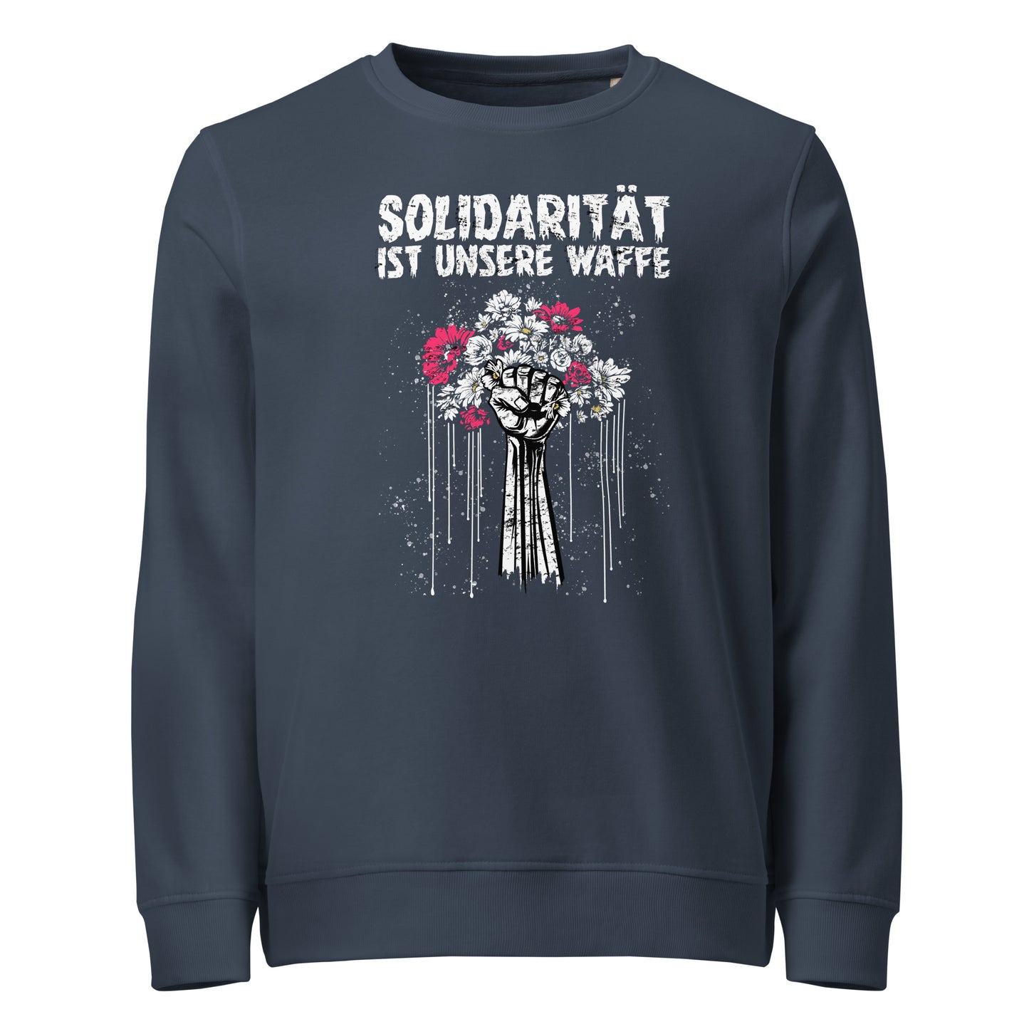 Solidarität ist unsere Waffe - Basic Sweater von Protest Couture | French Navy