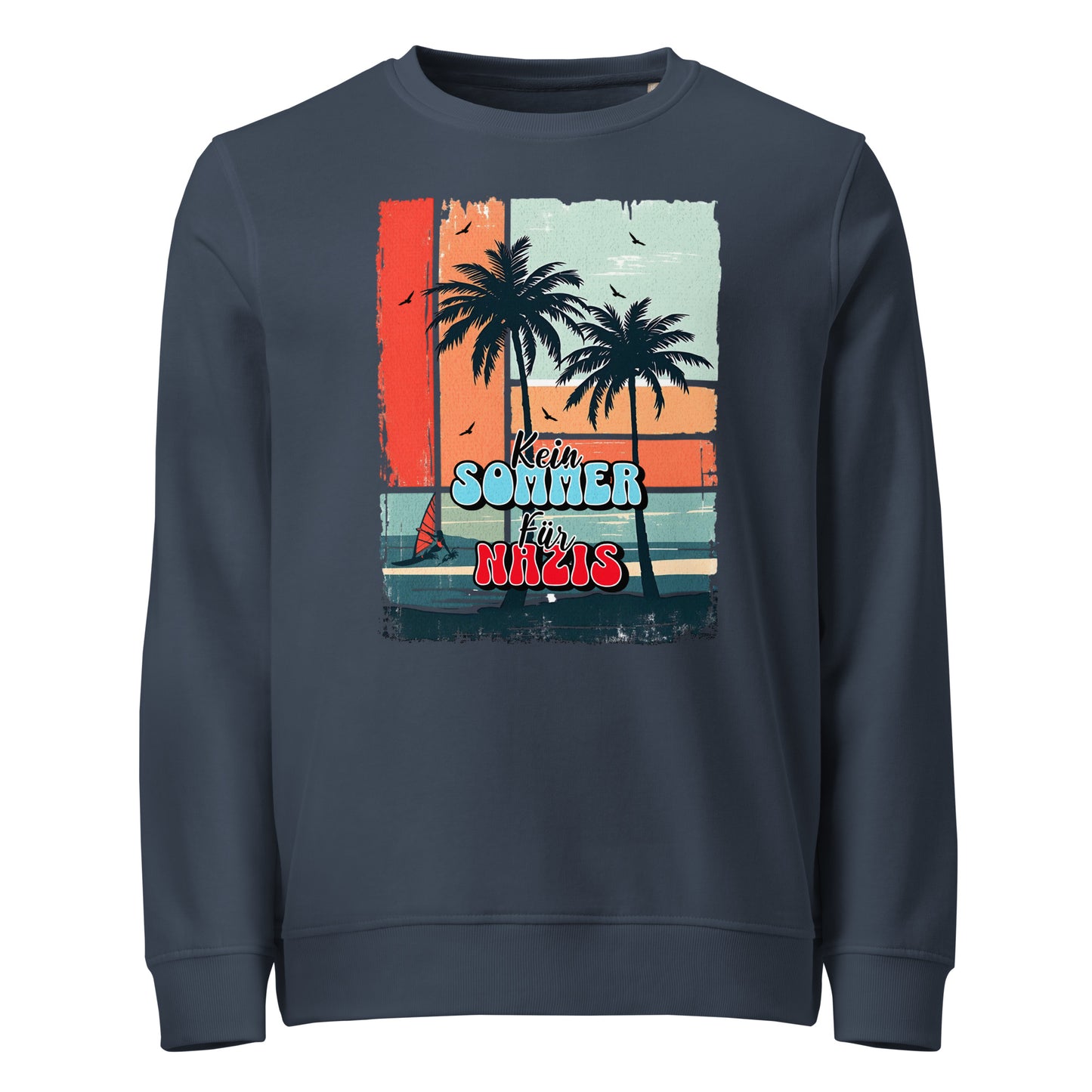 Kein Sommer für Nazis - Basic Sweater von Protest Couture | French Navy