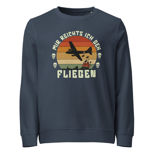 Mir Reichts Ich Geh Fliegen - Basic Sweater von Protest Couture | French Navy