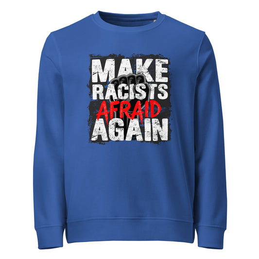 Make Racists Afraid Again - Basic Sweater von Protest Couture | Royal Blue