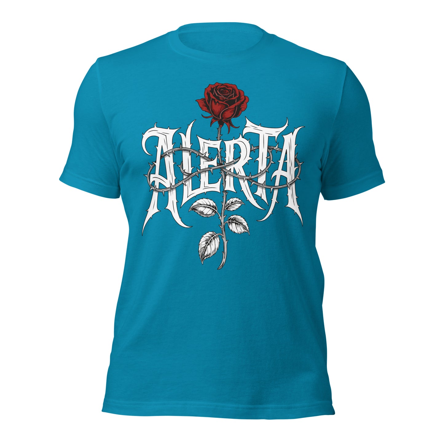 Alerta Rose - Retail Fit T-Shirt von Protest Couture | Aqua