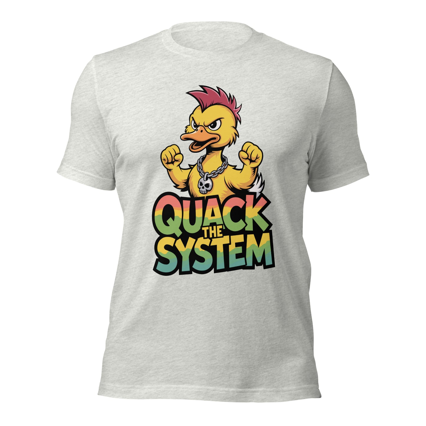 Quack the System - Retail Fit T-Shirt von Protest Couture | Ash