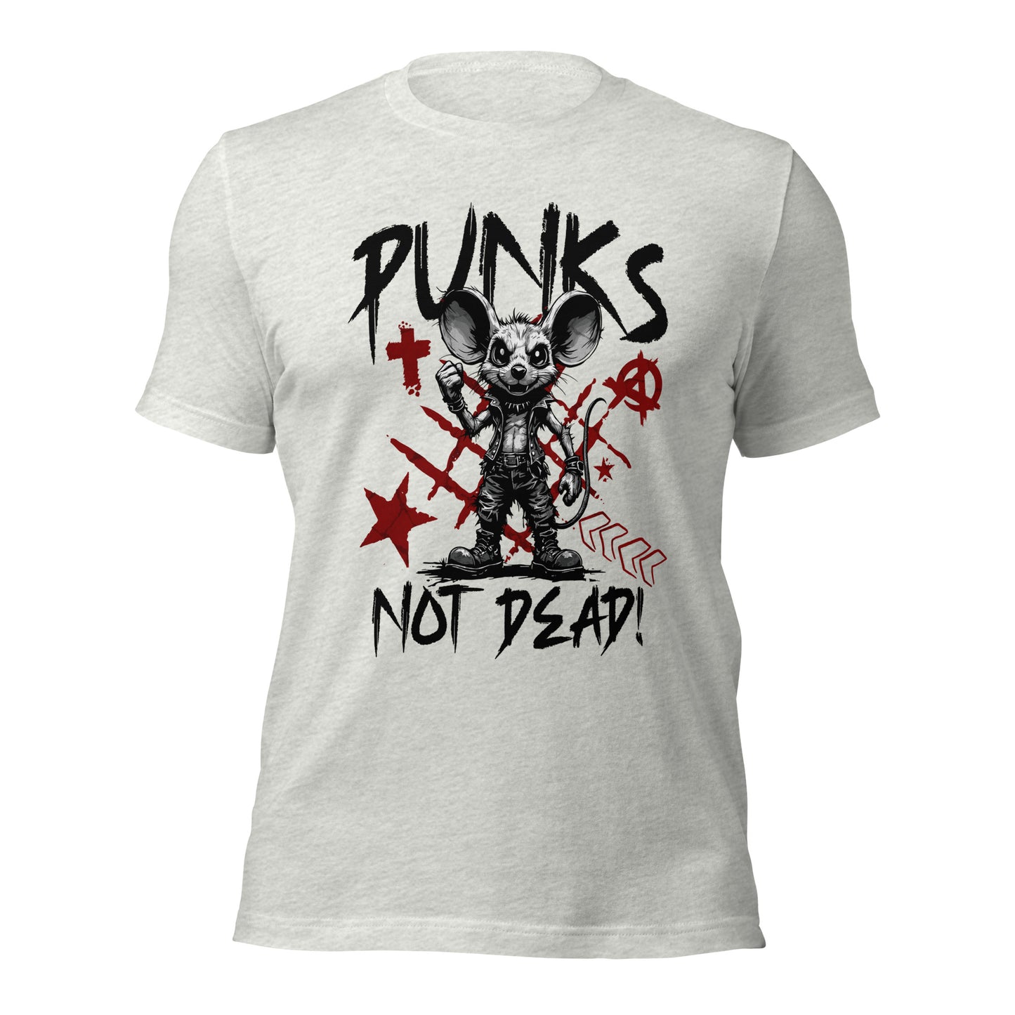 Punks Not Dead - Retail Fit T-Shirt von Protest Couture | Ash