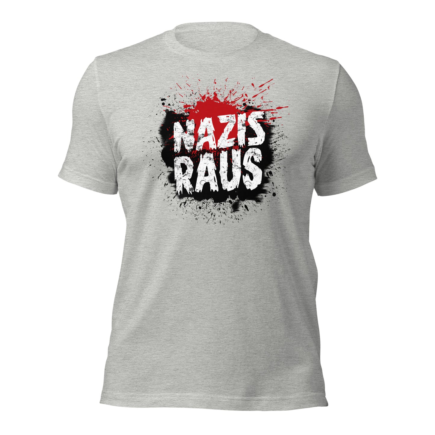 Nazis Raus - Retail Fit T-Shirt von Protest Couture | Athletic Heather