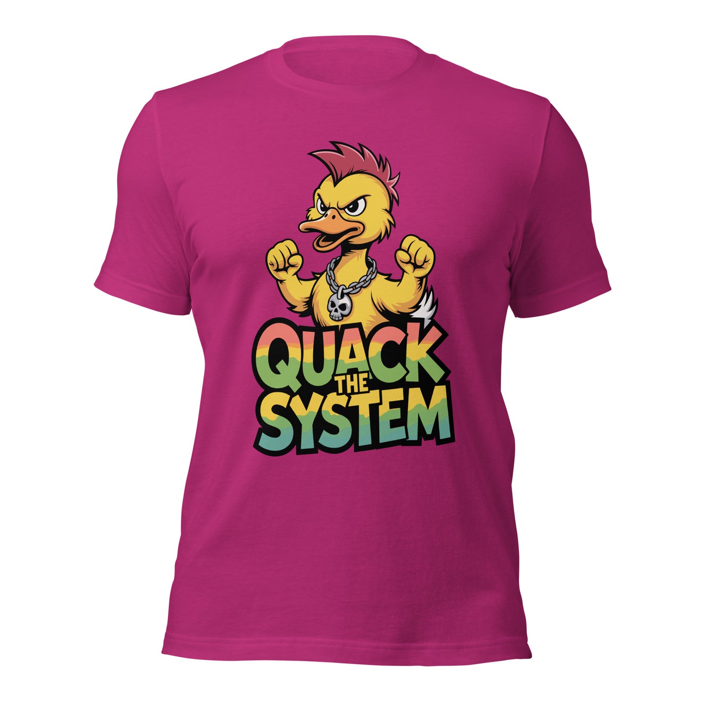 Quack the System - Retail Fit T-Shirt von Protest Couture | Berry