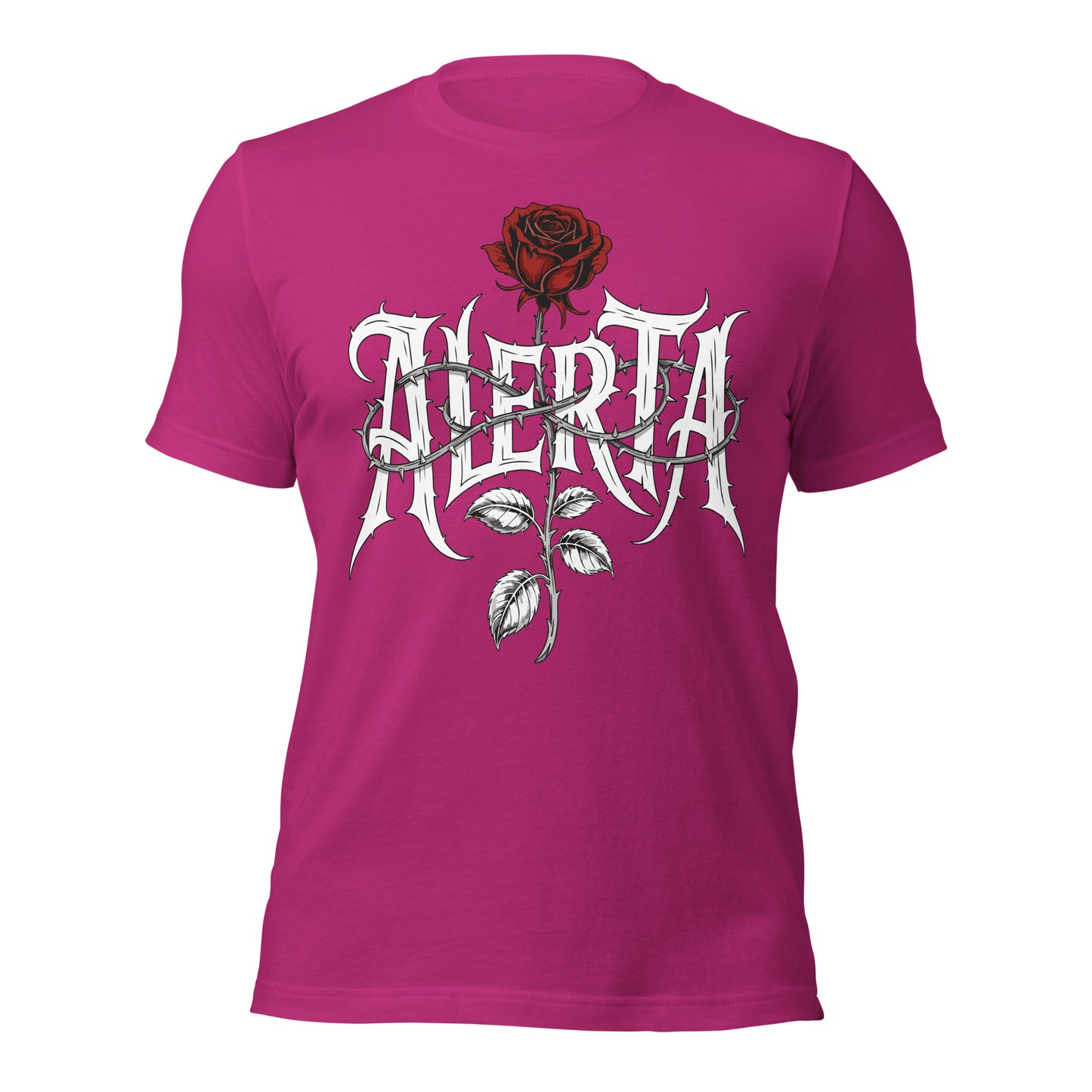 Alerta Rose - Retail Fit T-Shirt von Protest Couture | Berry