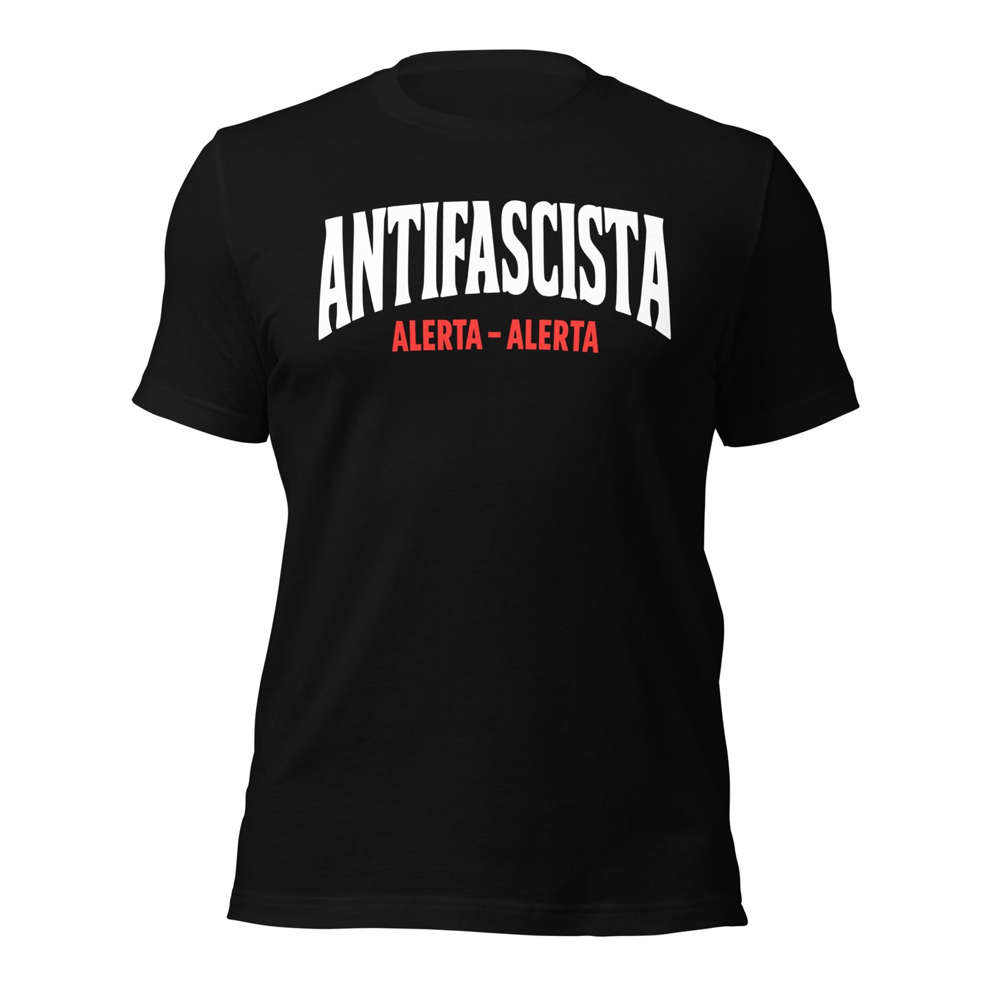 Antifascista (Alerta - Alerta) - Retail Fit T-Shirt von Protest Couture | Black