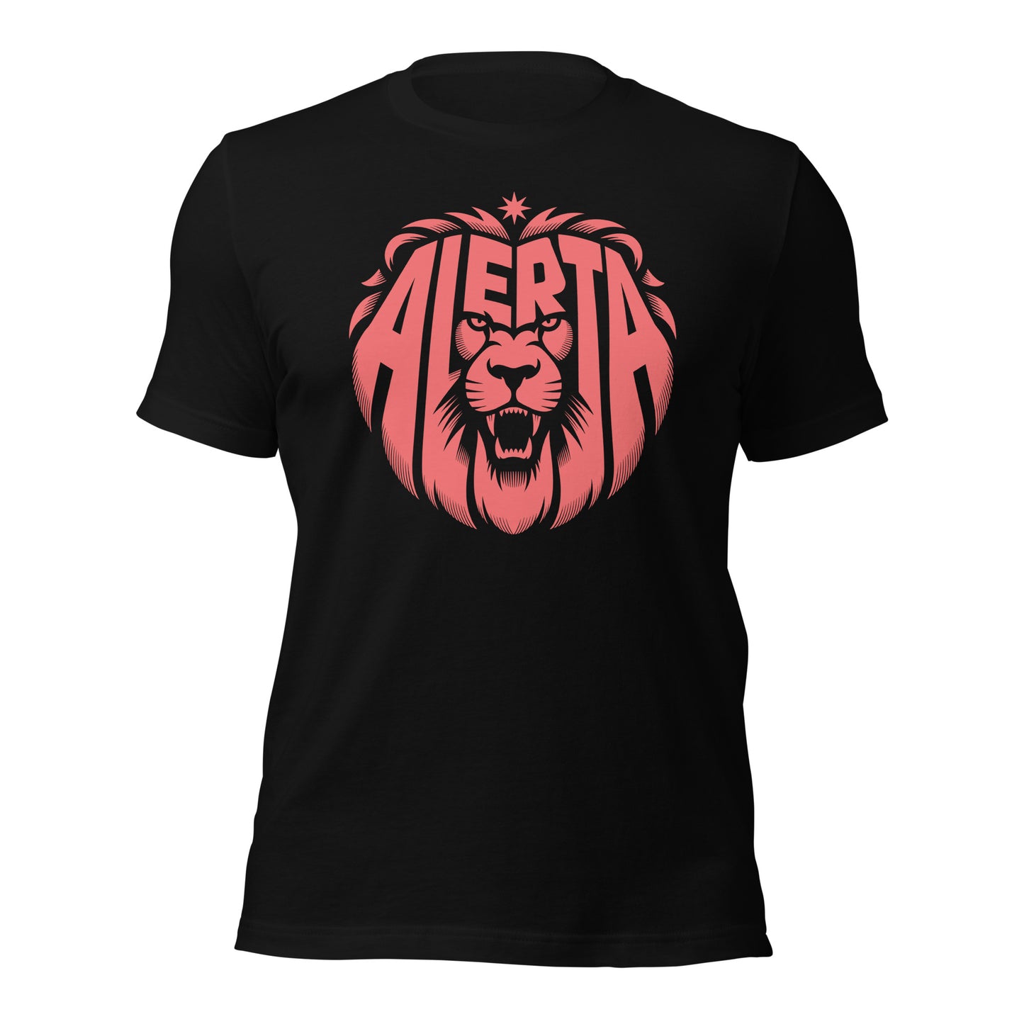Alerta Lion [Red] - Retail Fit T-Shirt von Protest Couture | Black