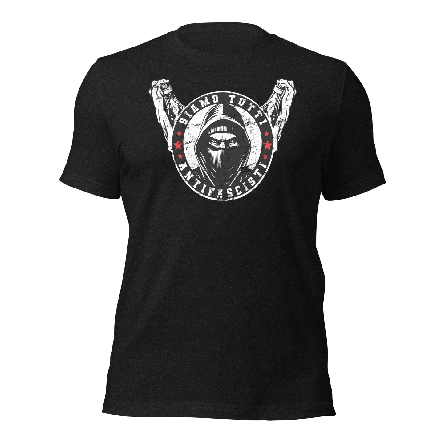 Siamo tutti Antifascisti - Retail Fit T-Shirt von Protest Couture | Black Heather