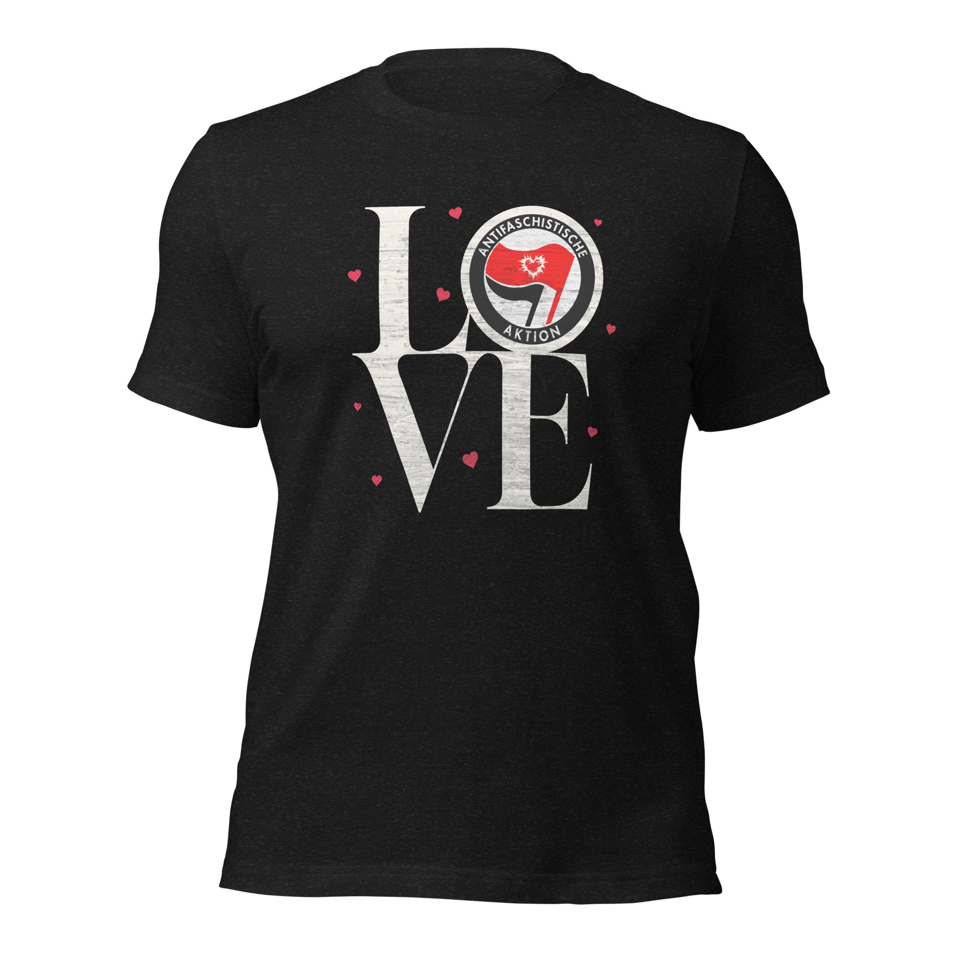 LOVE - Retail Fit T-Shirt von Protest Couture | Black Heather
