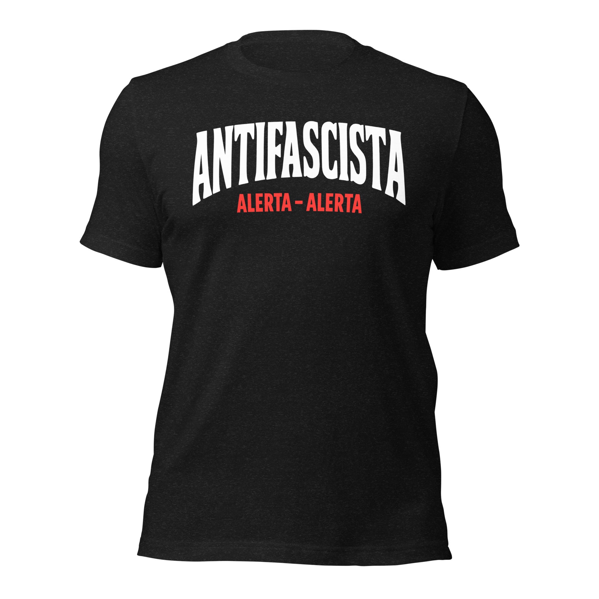 Antifascista (Alerta - Alerta) - Retail Fit T-Shirt von Protest Couture | Black Heather
