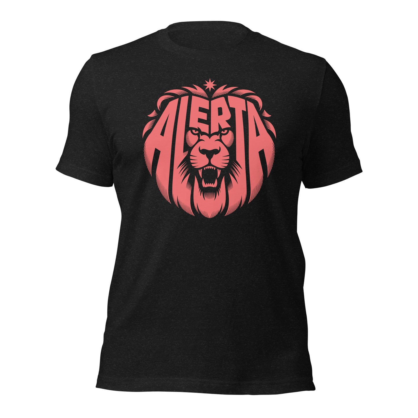 Alerta Lion [Red] - Retail Fit T-Shirt von Protest Couture | Black Heather