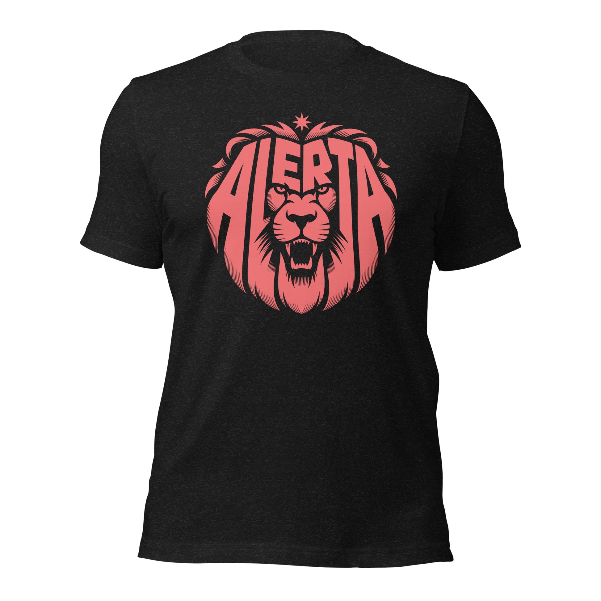 Alerta Lion [Red] - Retail Fit T-Shirt von Protest Couture | Black Heather