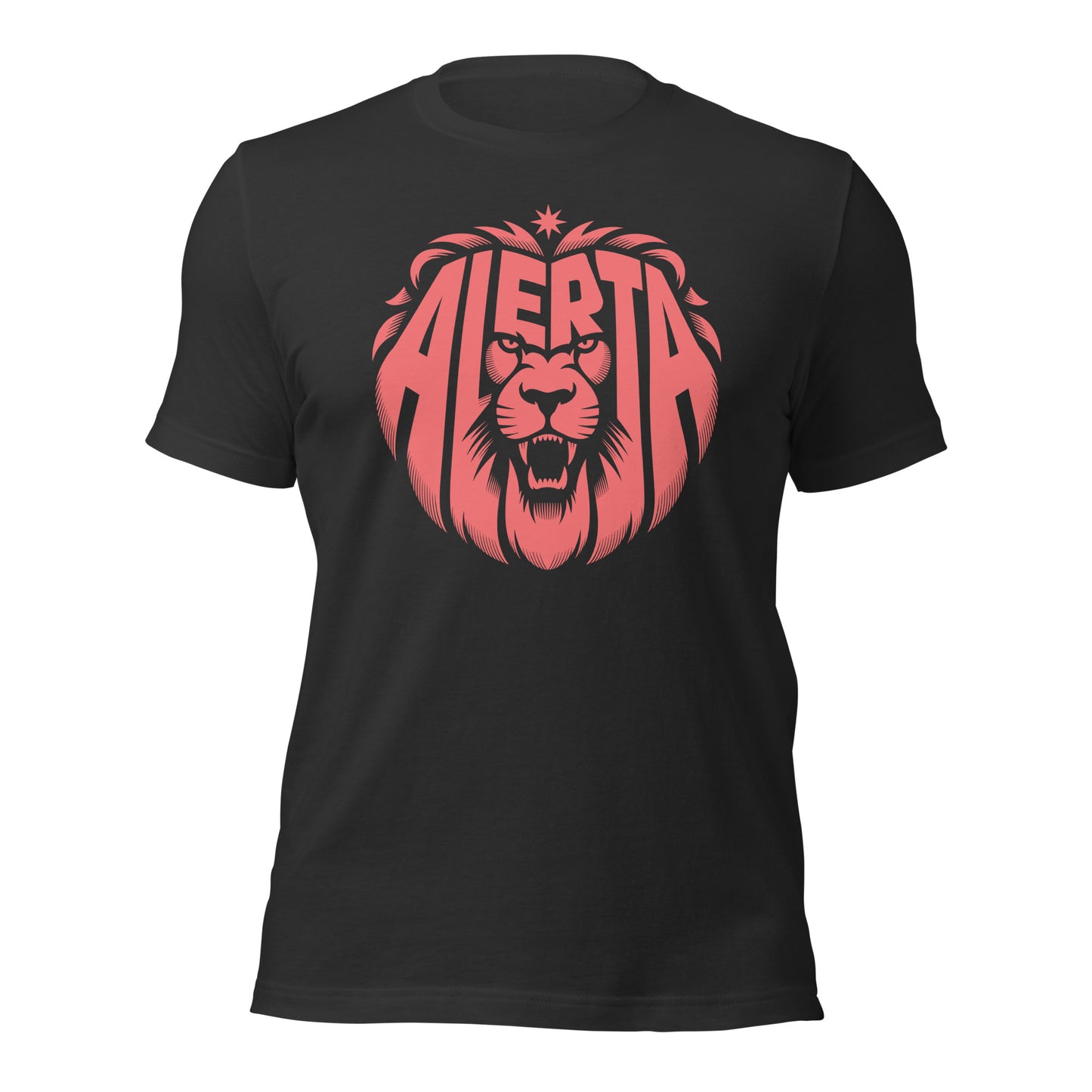 Alerta Lion [Red] - Retail Fit T-Shirt von Protest Couture | Dark Grey