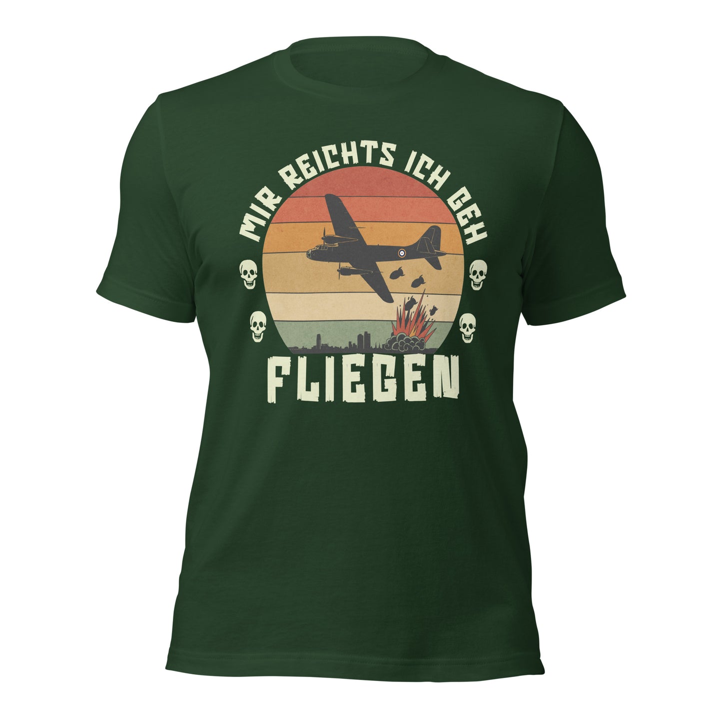 Mir Reichts Ich Geh Fliegen - Retail Fit T-Shirt von Protest Couture | Forest
