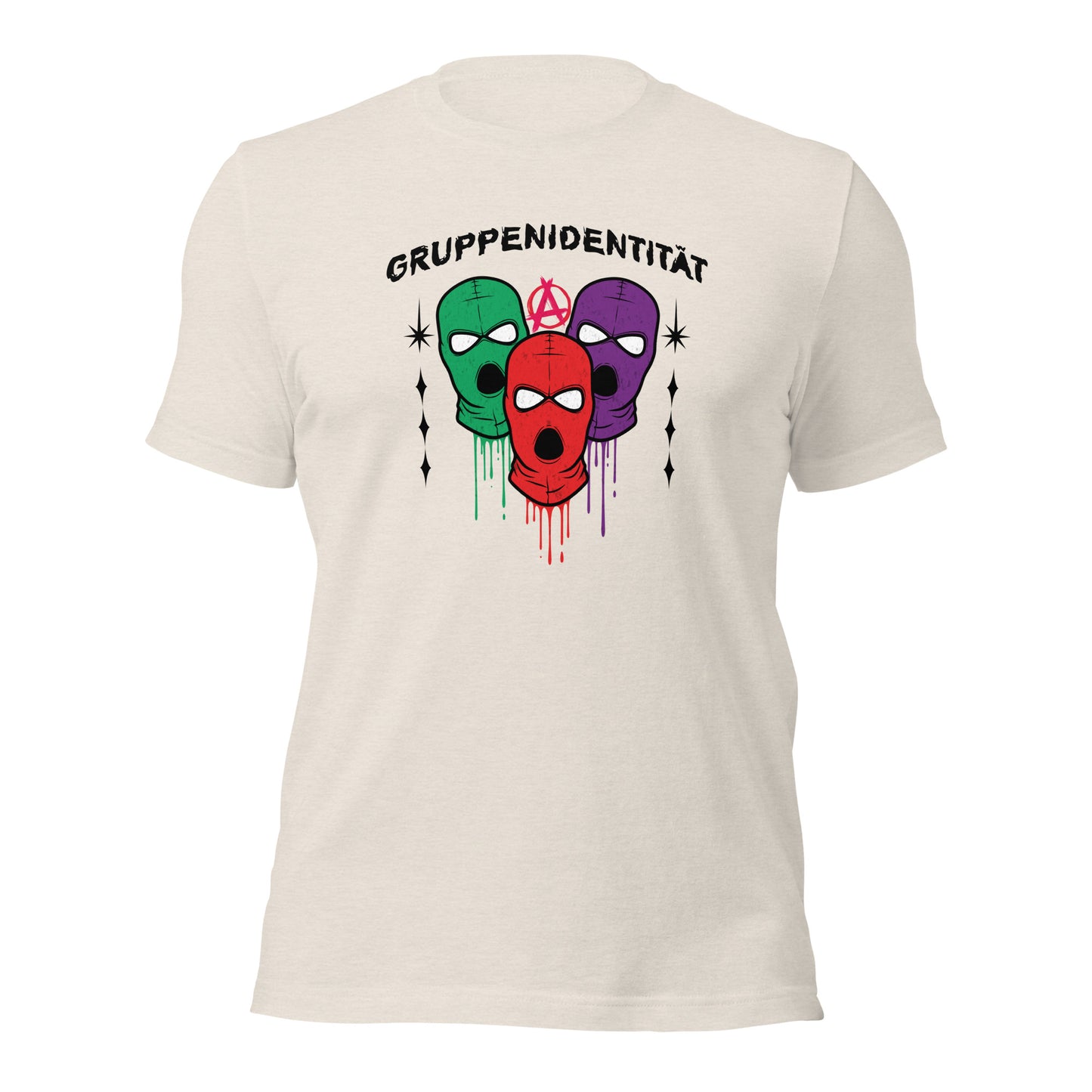 Gruppenidentität - Retail Fit T-Shirt von Protest Couture | Heather Dust