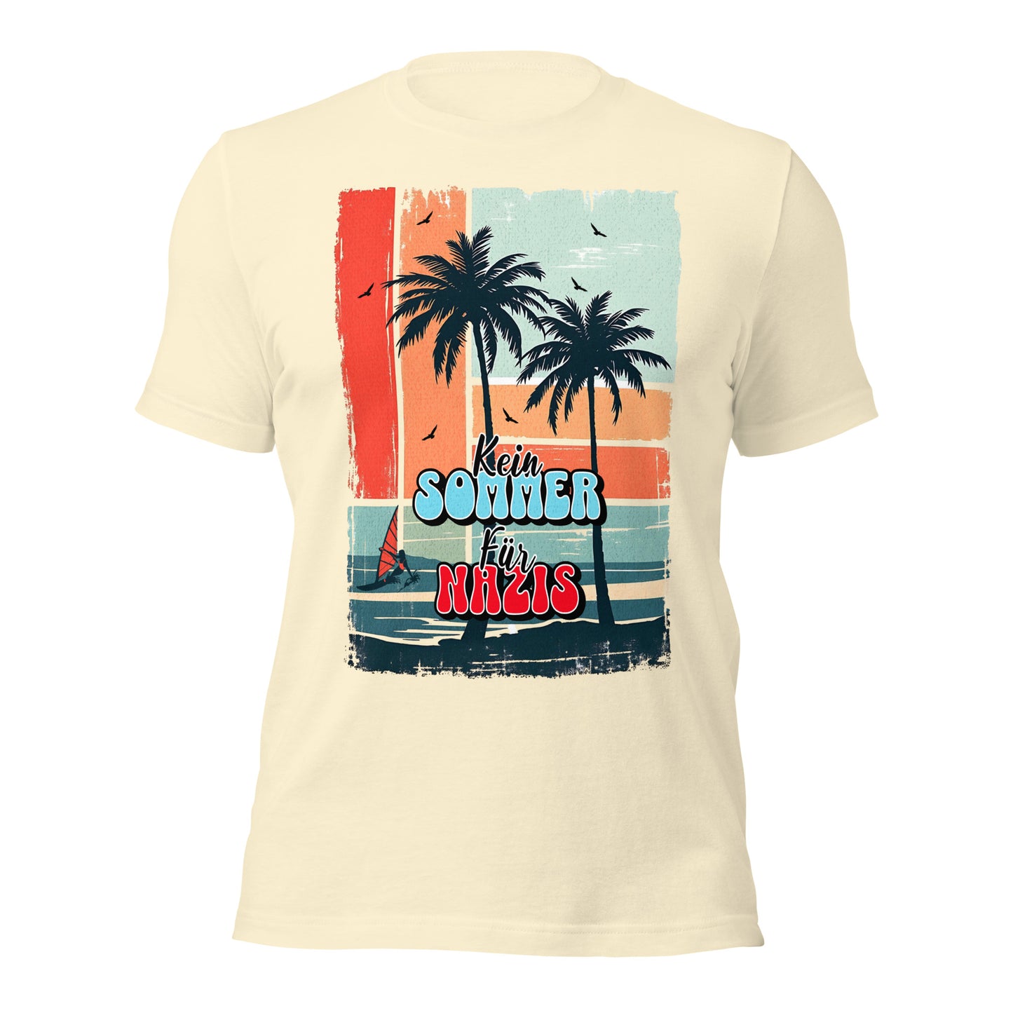 Kein Sommer für Nazis - Retail Fit T-Shirt von Protest Couture | Natural