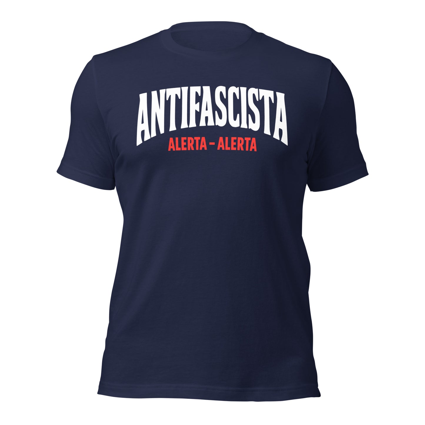 Antifascista (Alerta - Alerta) - Retail Fit T-Shirt von Protest Couture | Navy